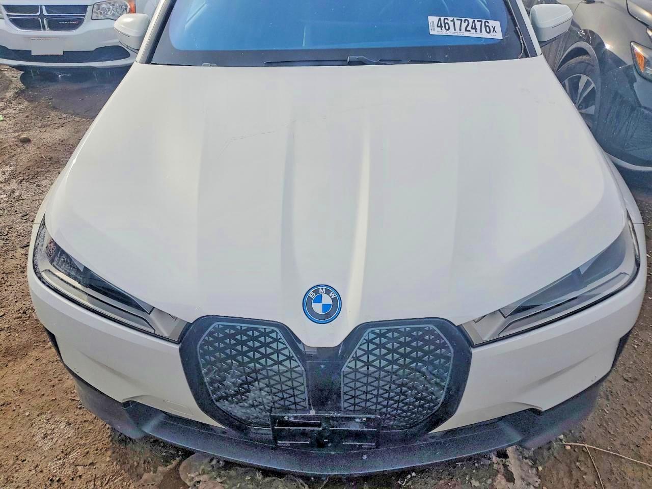 2023 Bmw Ix Xdrive50 White vin: WB523CF08PCM08193