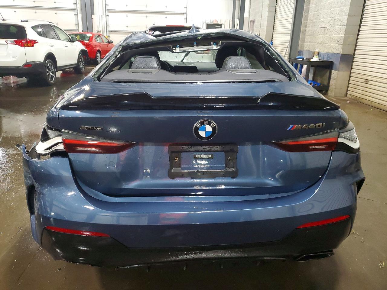 2021 Bmw M440xi Blue vin: WBA13AR01MCG34569