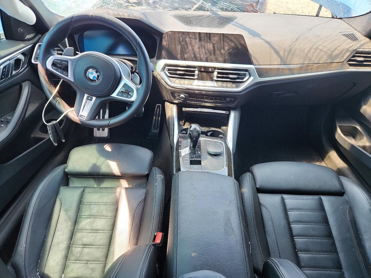 2021 Bmw M440xi Blue vin: WBA13AR01MCG34569