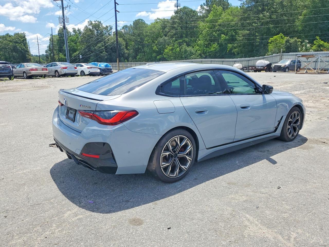 2024 Bmw M440xi Gran Coupe Gray vin: WBA13AW04RFR22612