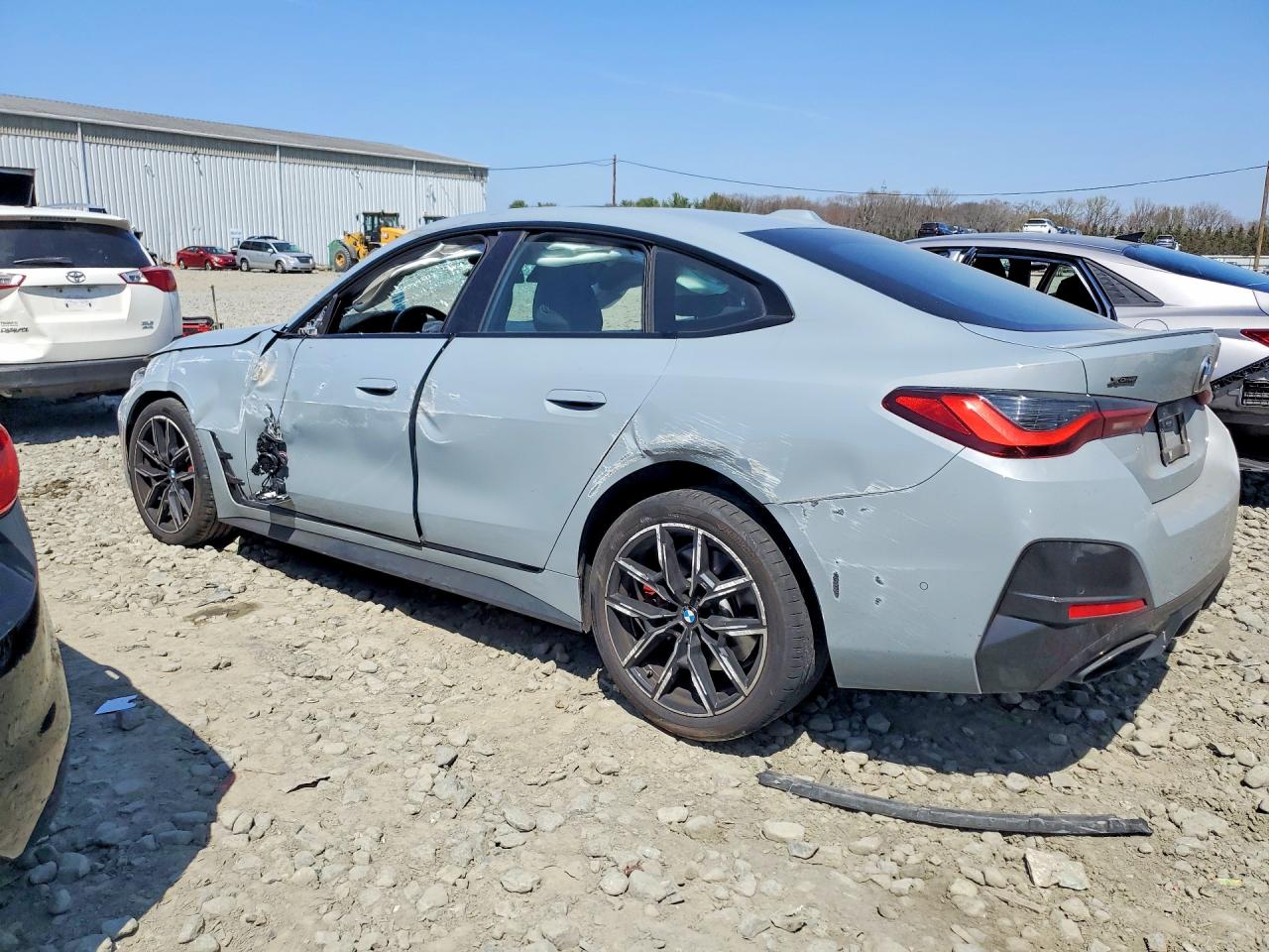 2022 Bmw M440xi Gran Coupe Gray vin: WBA13AW09NFM22634