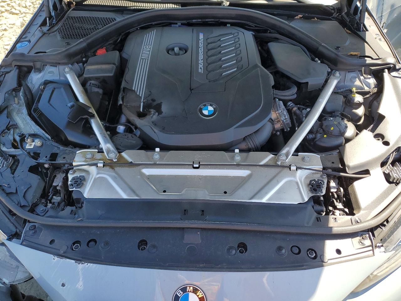 2022 Bmw M440xi Gran Coupe Gray vin: WBA13AW09NFM22634