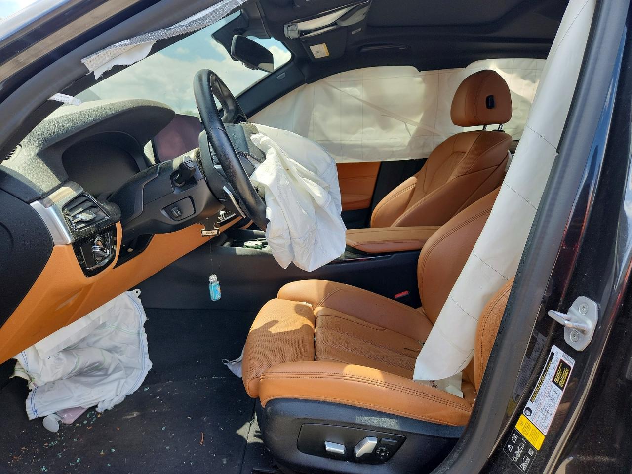 2021 Bmw 530 Xi Charcoal vin: WBA13BJ02MCG07558