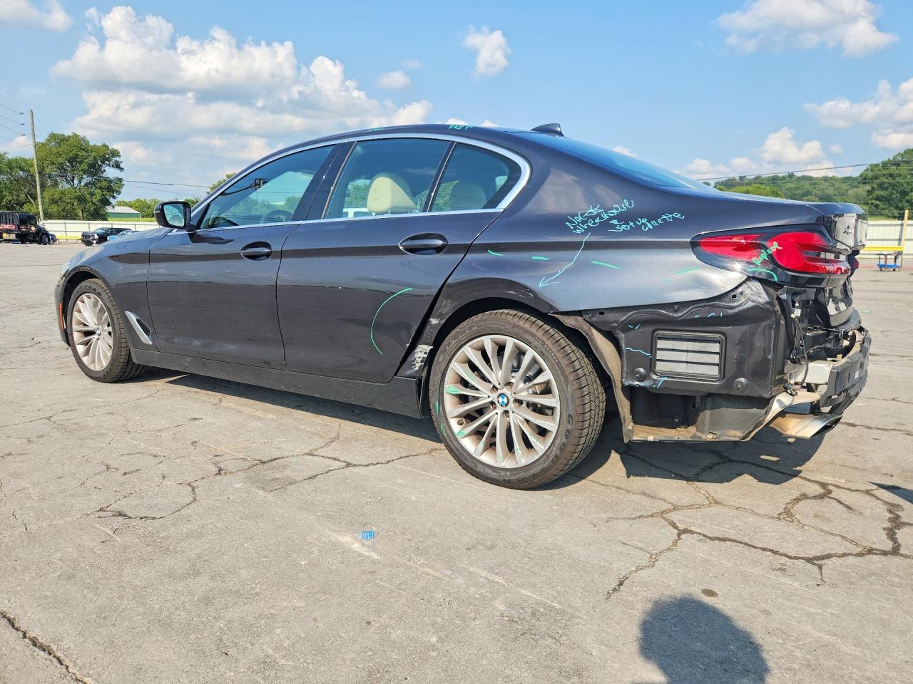 2021 Bmw 530 Xi Charcoal vin: WBA13BJ02MWW95684