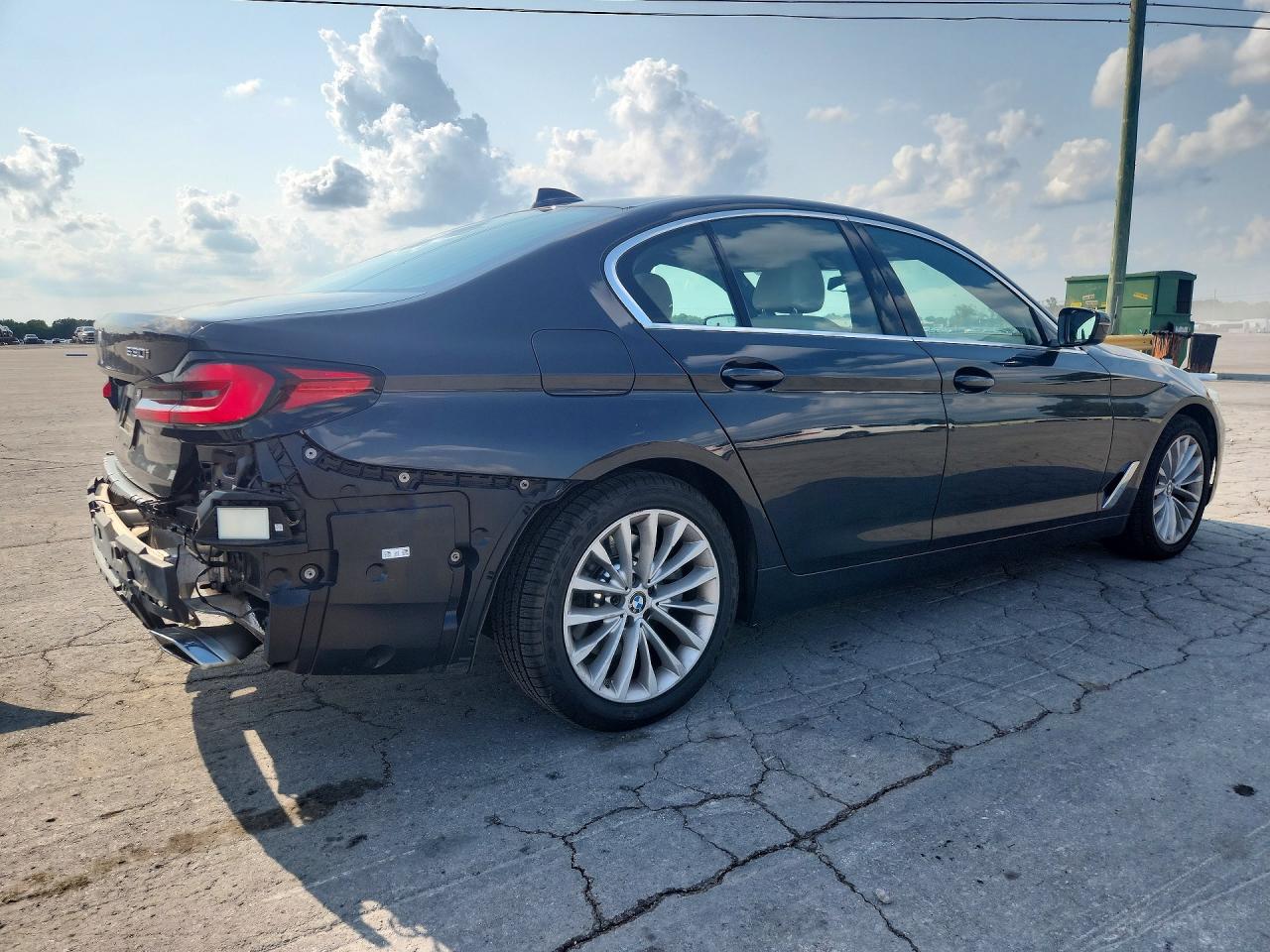 2021 Bmw 530 Xi Charcoal vin: WBA13BJ02MWW95684
