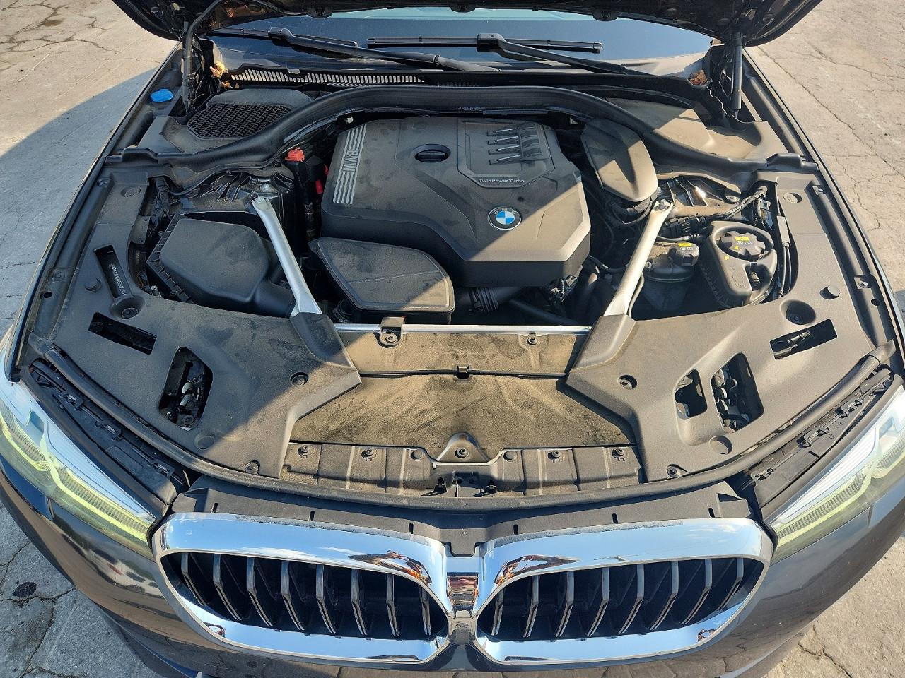 2021 Bmw 530 Xi Charcoal vin: WBA13BJ02MWW95684