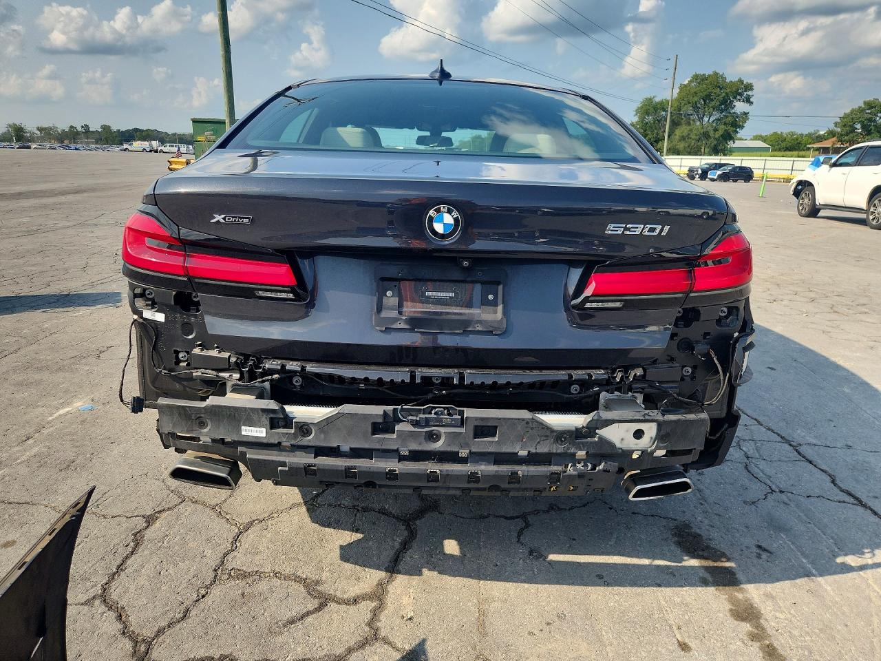 2021 Bmw 530 Xi Charcoal vin: WBA13BJ02MWW95684