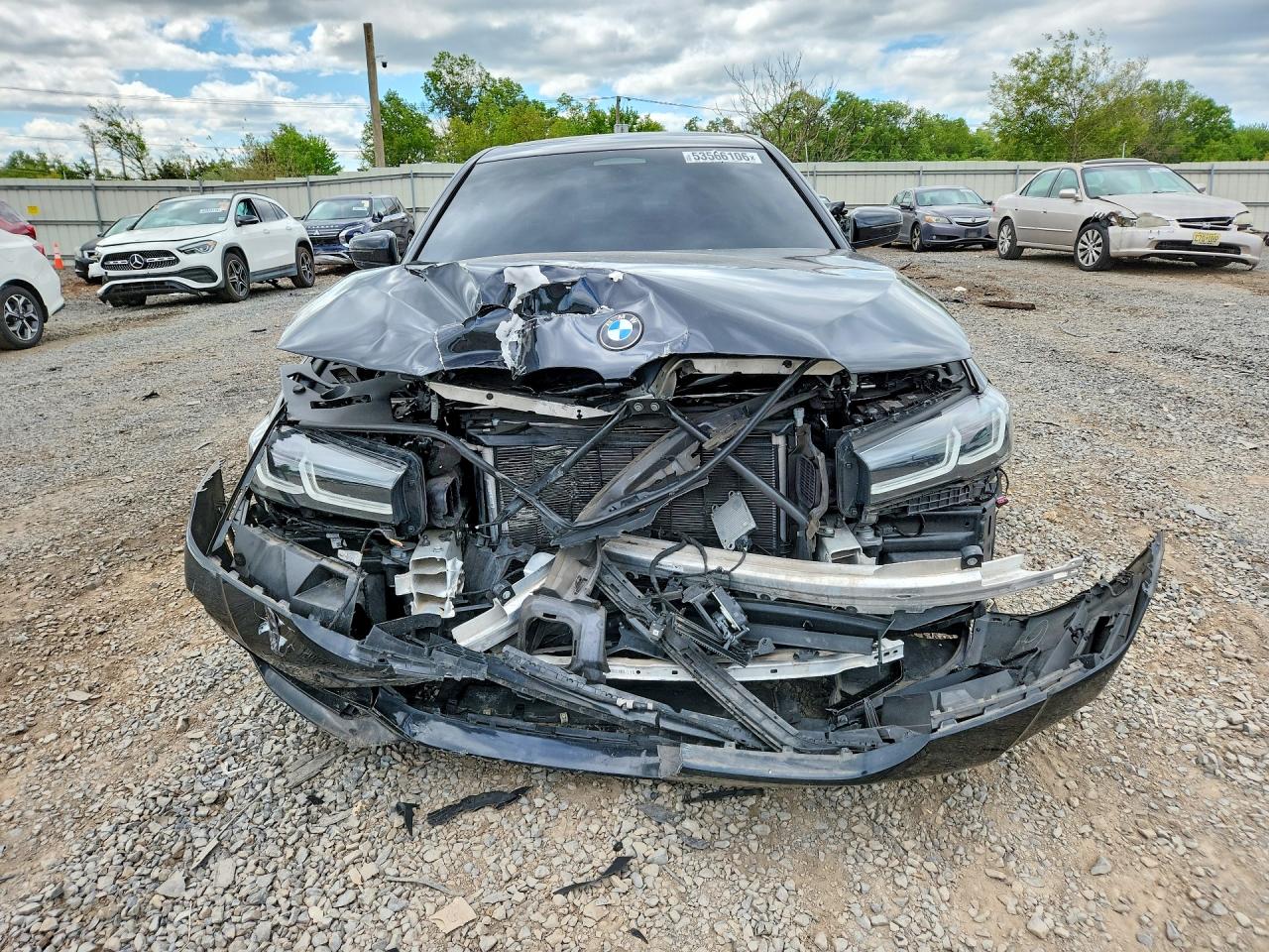 2021 Bmw M550xi Black vin: WBA13BK05MCG72869