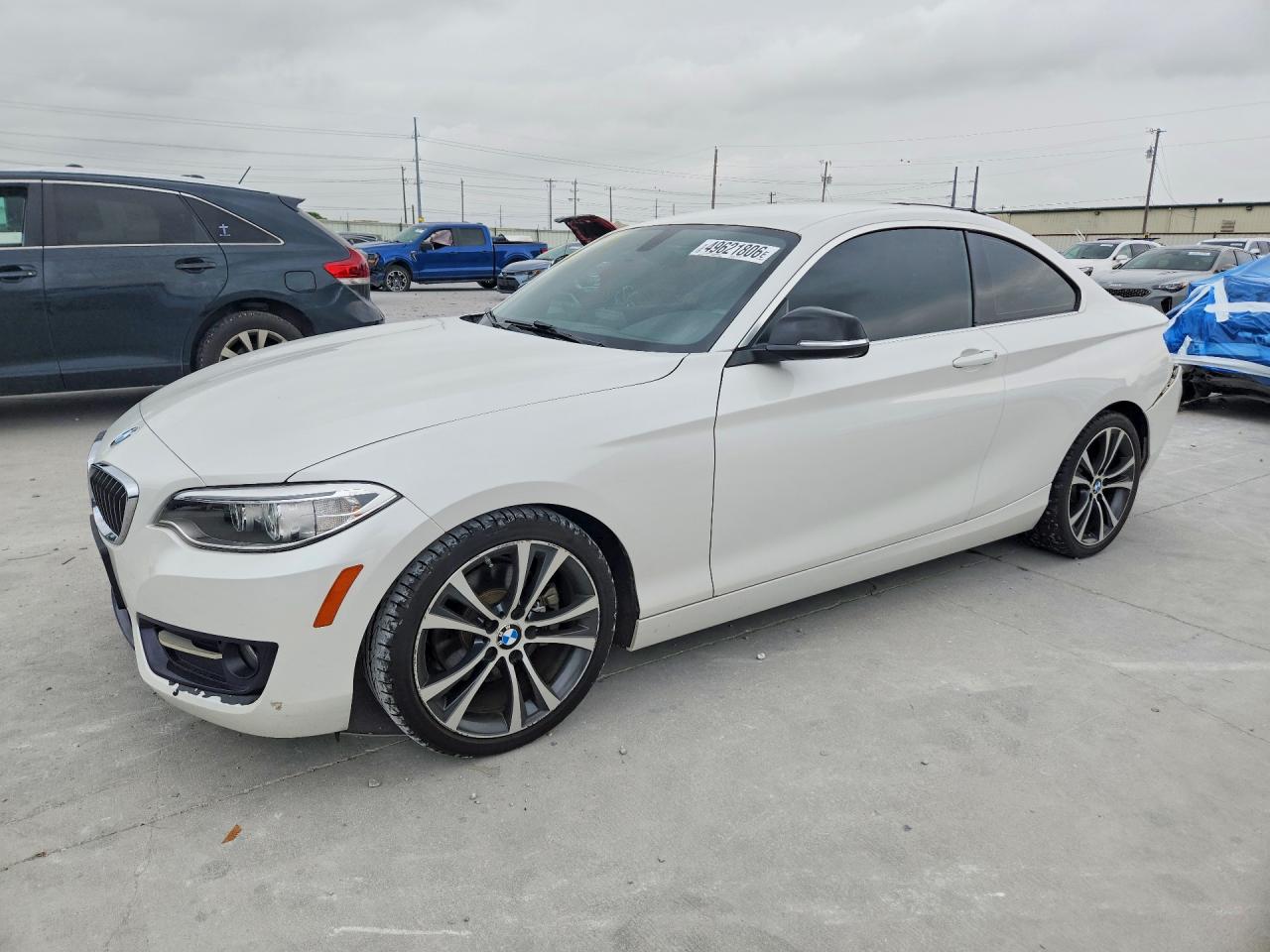 2014 Bmw 228 I White vin: WBA1F5C50EV246237
