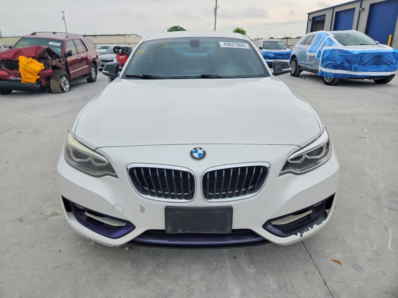 2014 Bmw 228 I White vin: WBA1F5C50EV246237