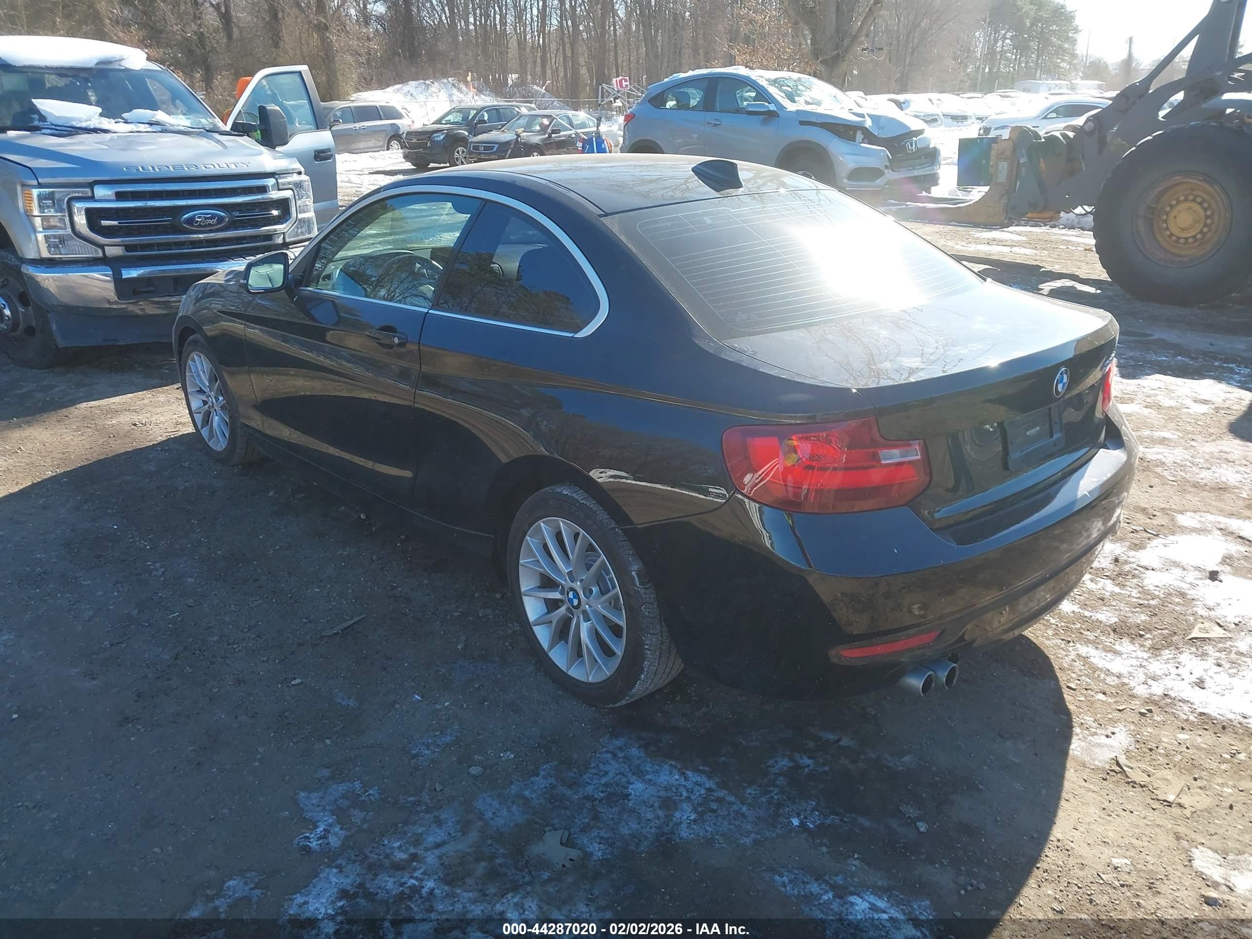 2014 Bmw 228i   Black vin: WBA1F5C50EV246254