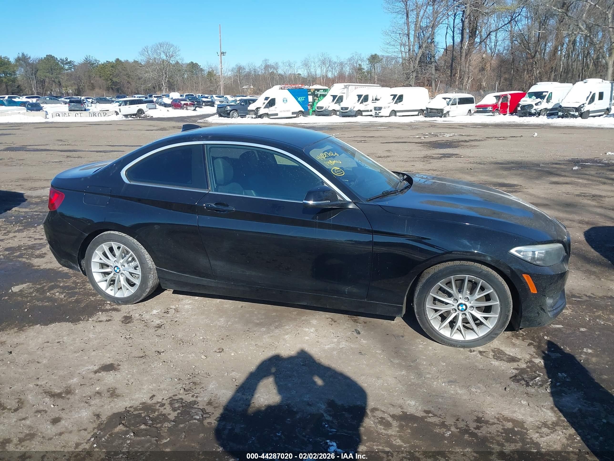 2014 Bmw 228i   Black vin: WBA1F5C50EV246254