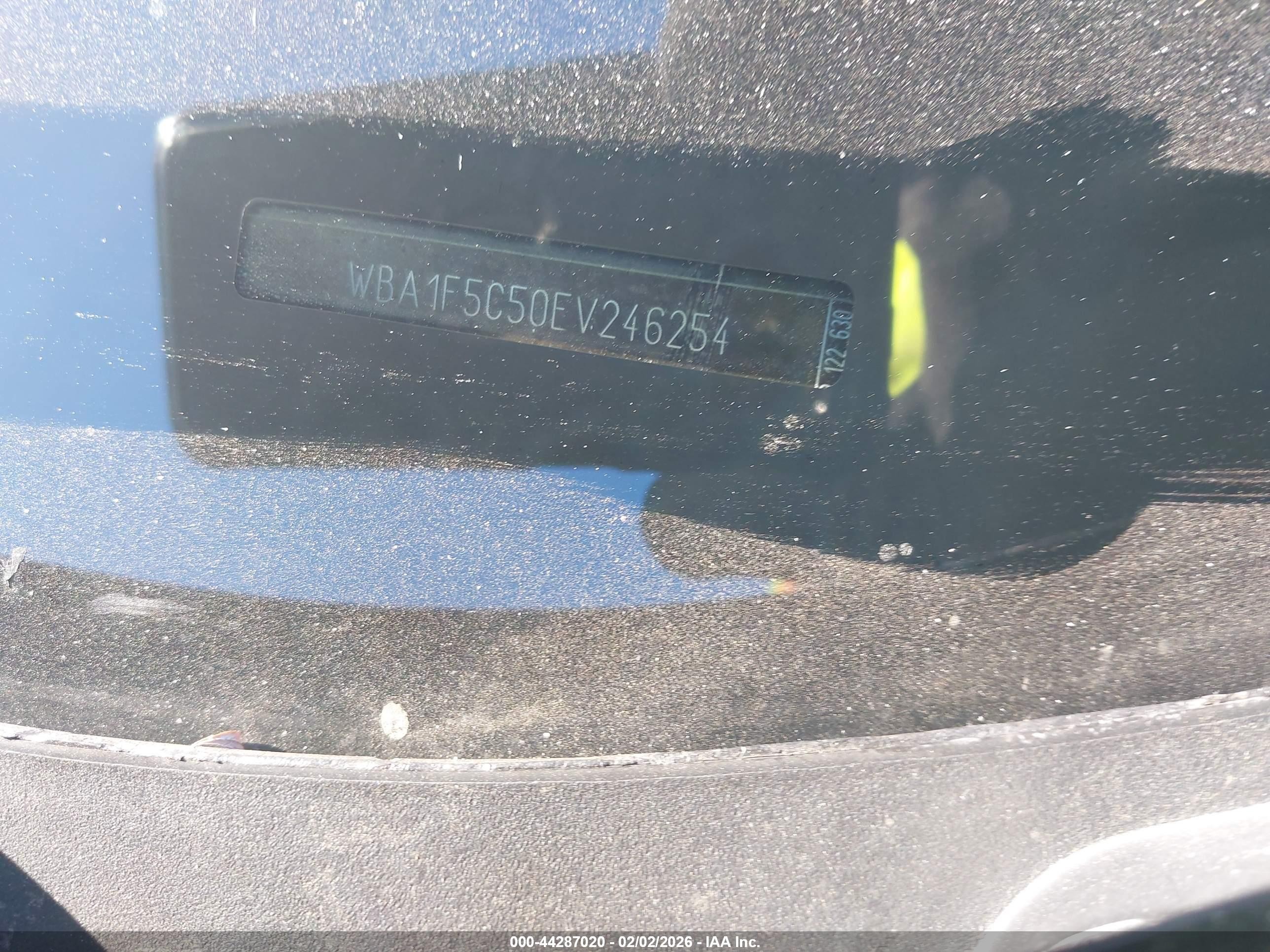 2014 Bmw 228i   Black vin: WBA1F5C50EV246254