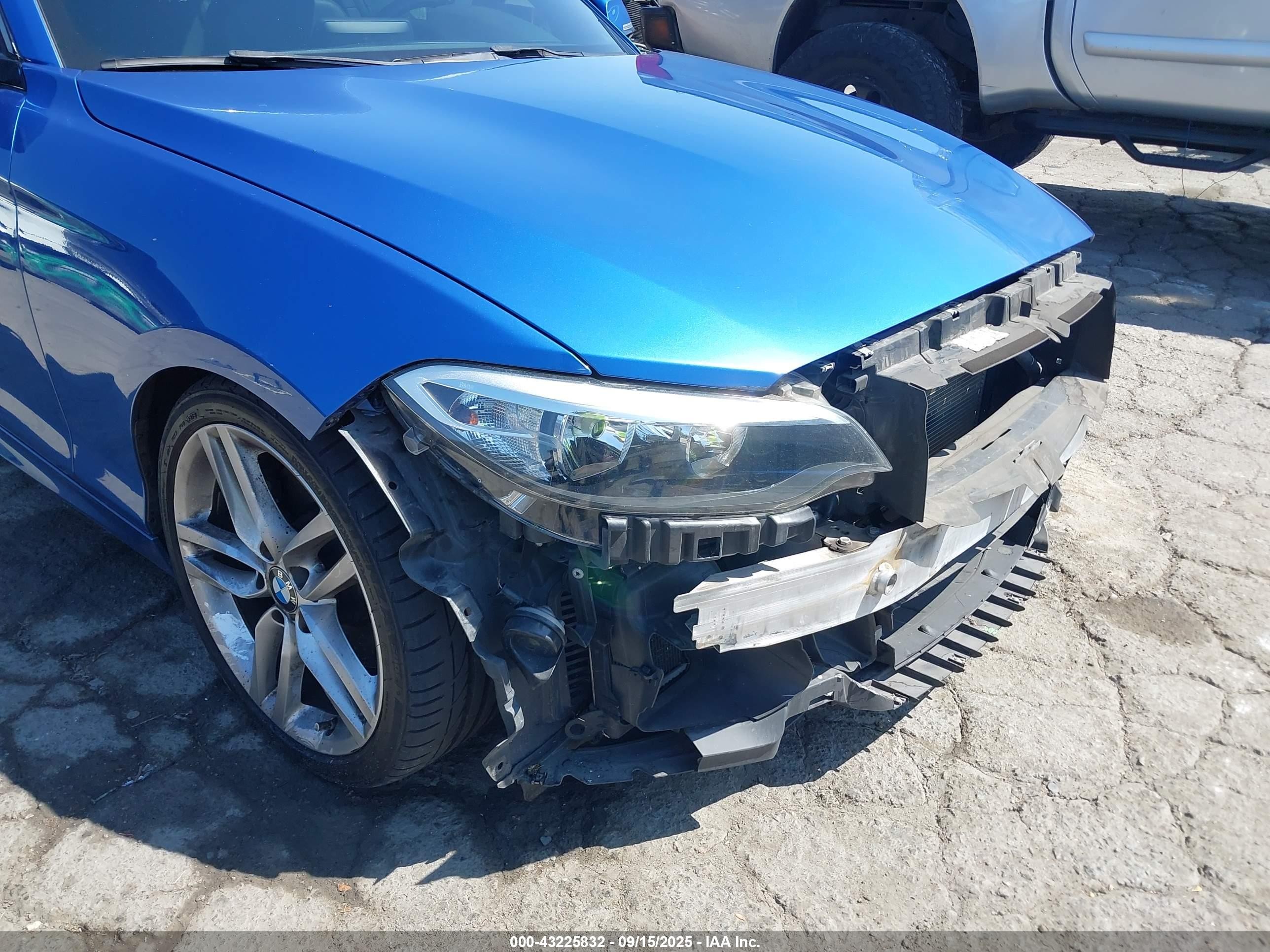 2014 Bmw 228i   Blue vin: WBA1F5C50EV246416