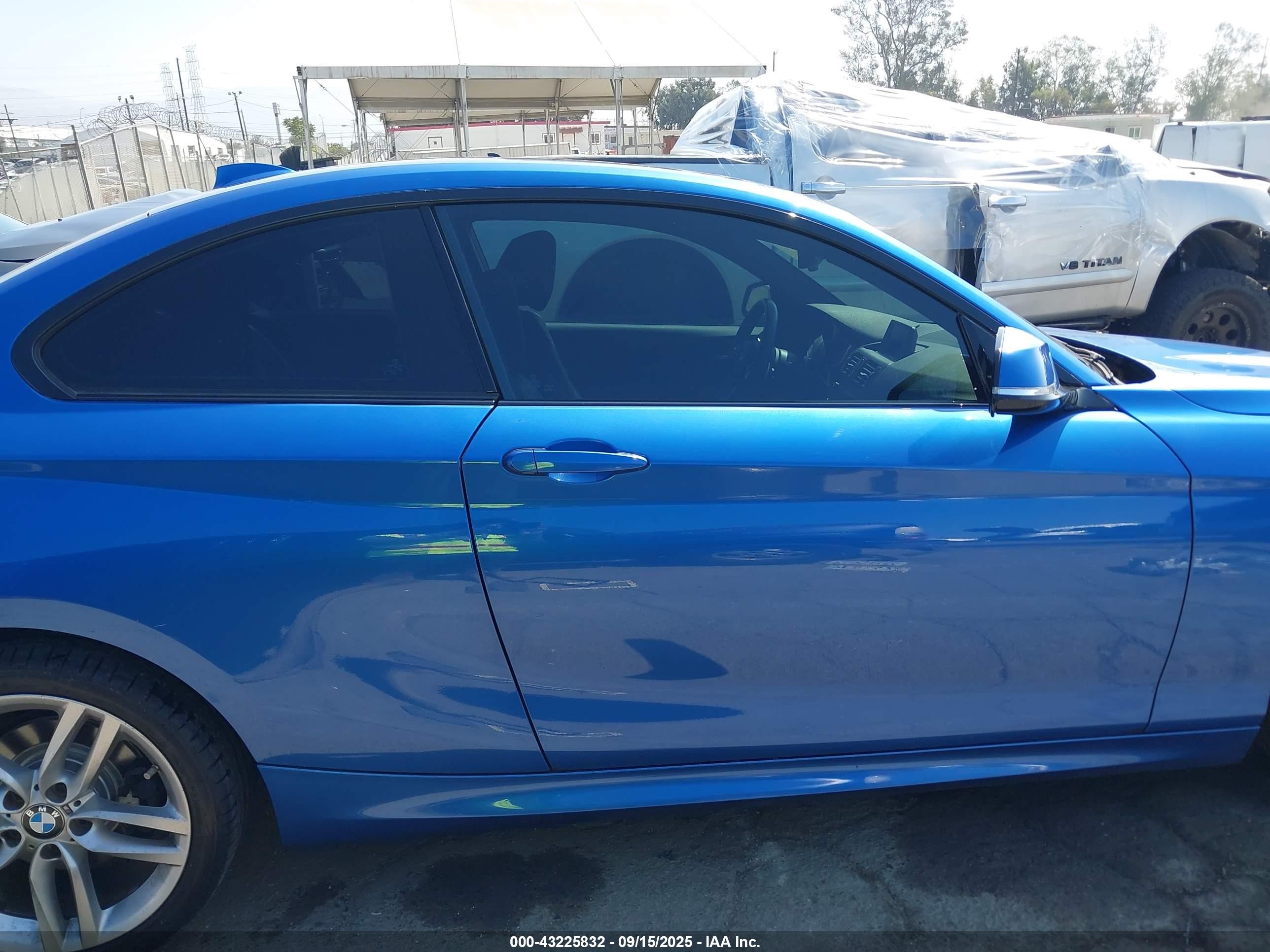 2014 Bmw 228i   Blue vin: WBA1F5C50EV246416