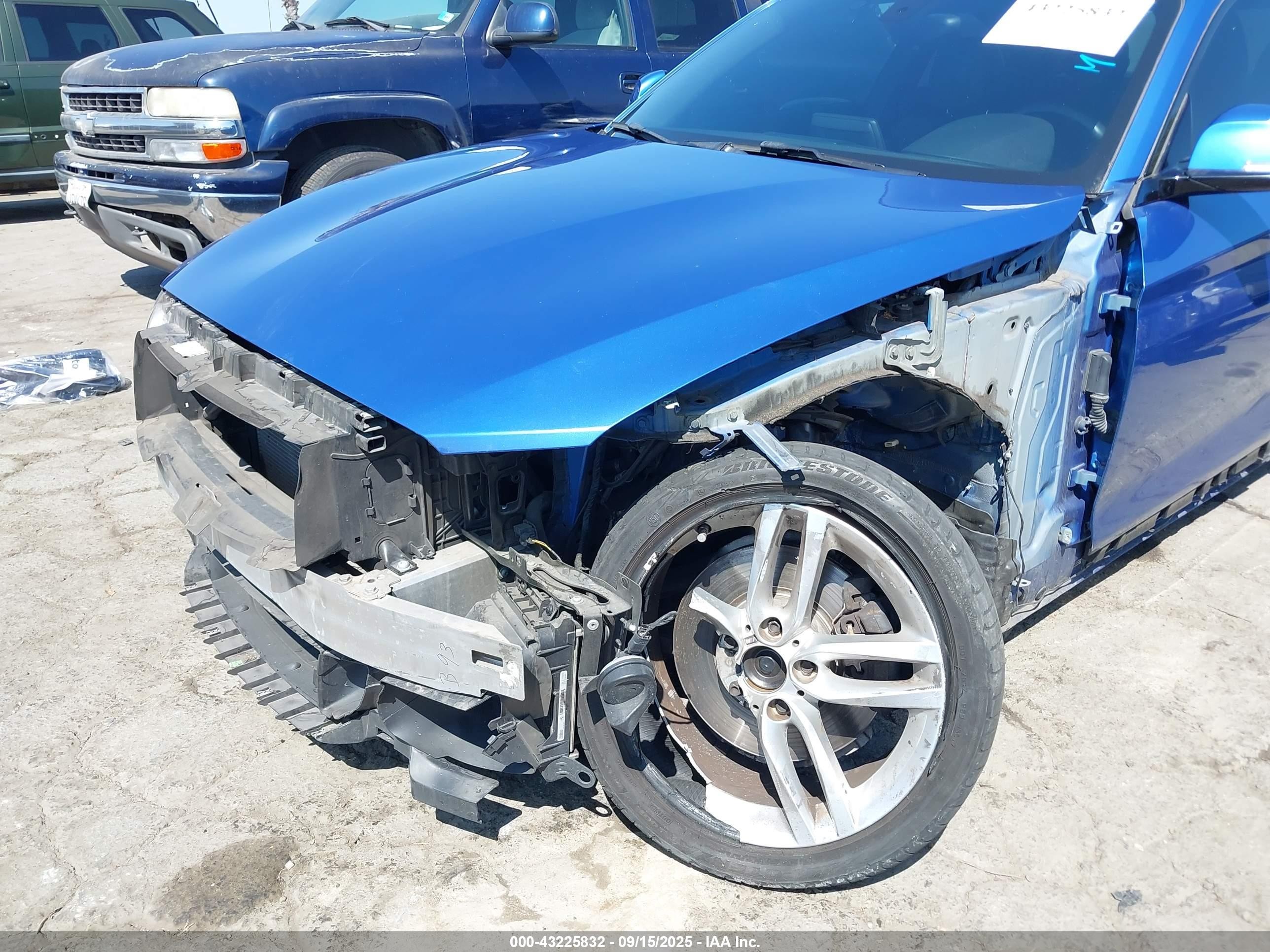 2014 Bmw 228i   Blue vin: WBA1F5C50EV246416