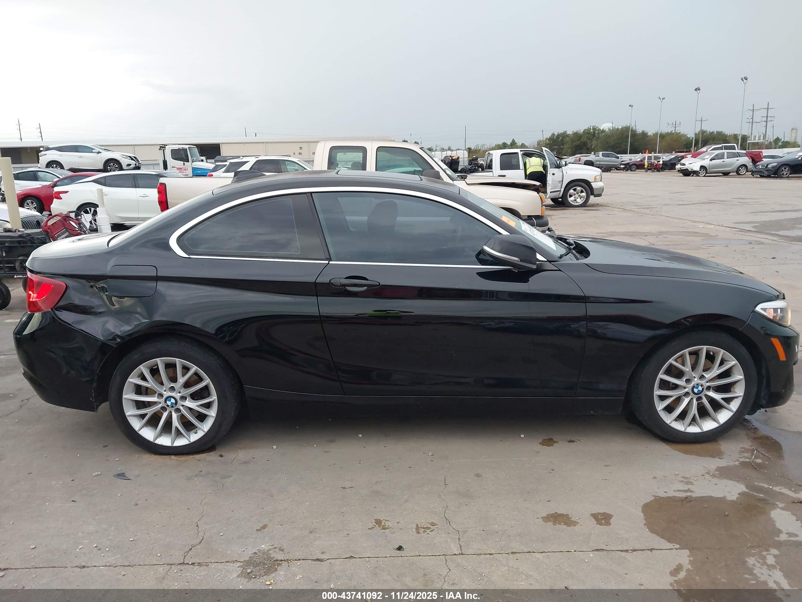 2014 Bmw 228i   Black vin: WBA1F5C50EV255259