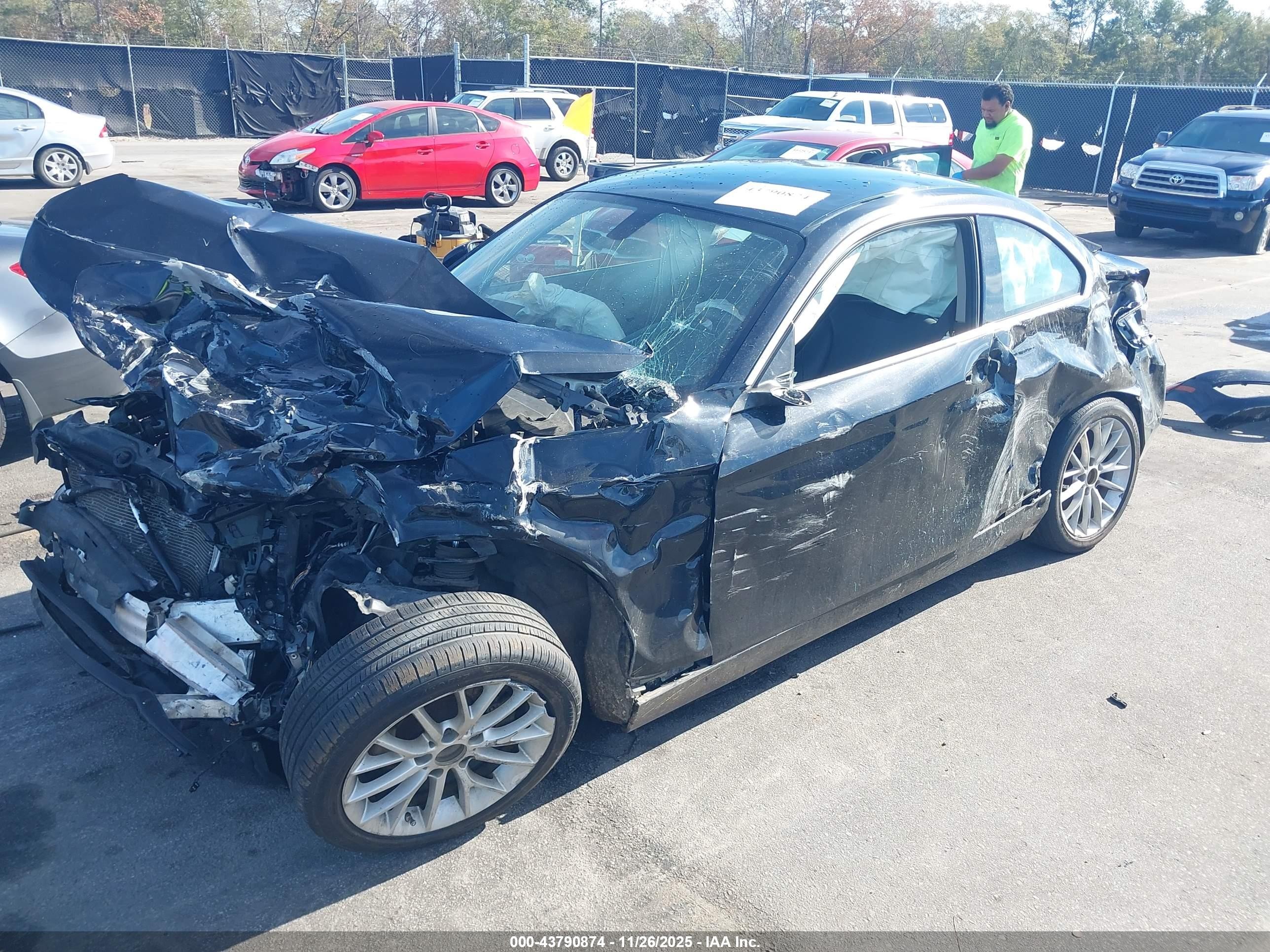 2014 Bmw 228i   Black vin: WBA1F5C50EV256203