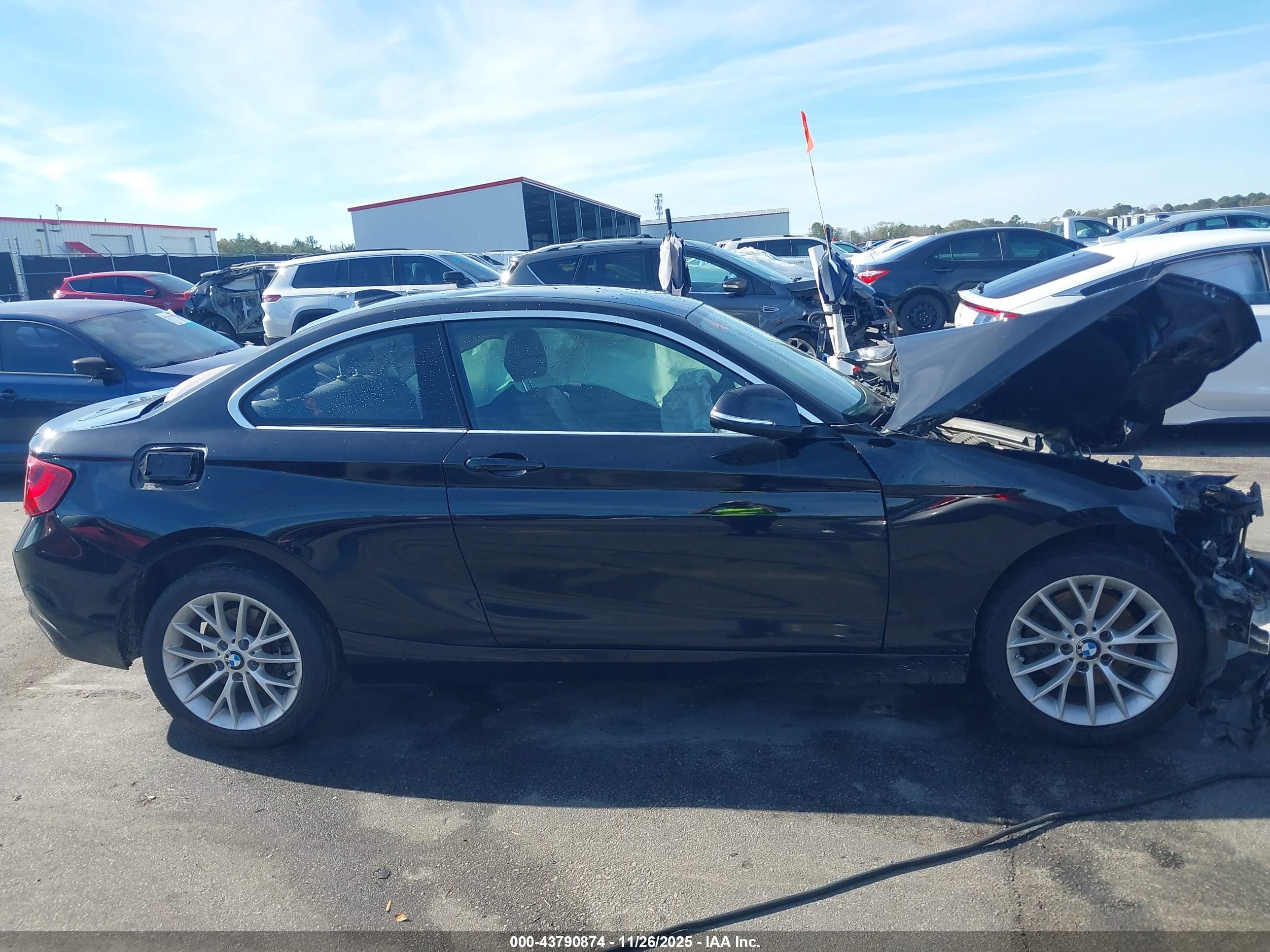 2014 Bmw 228i   Black vin: WBA1F5C50EV256203