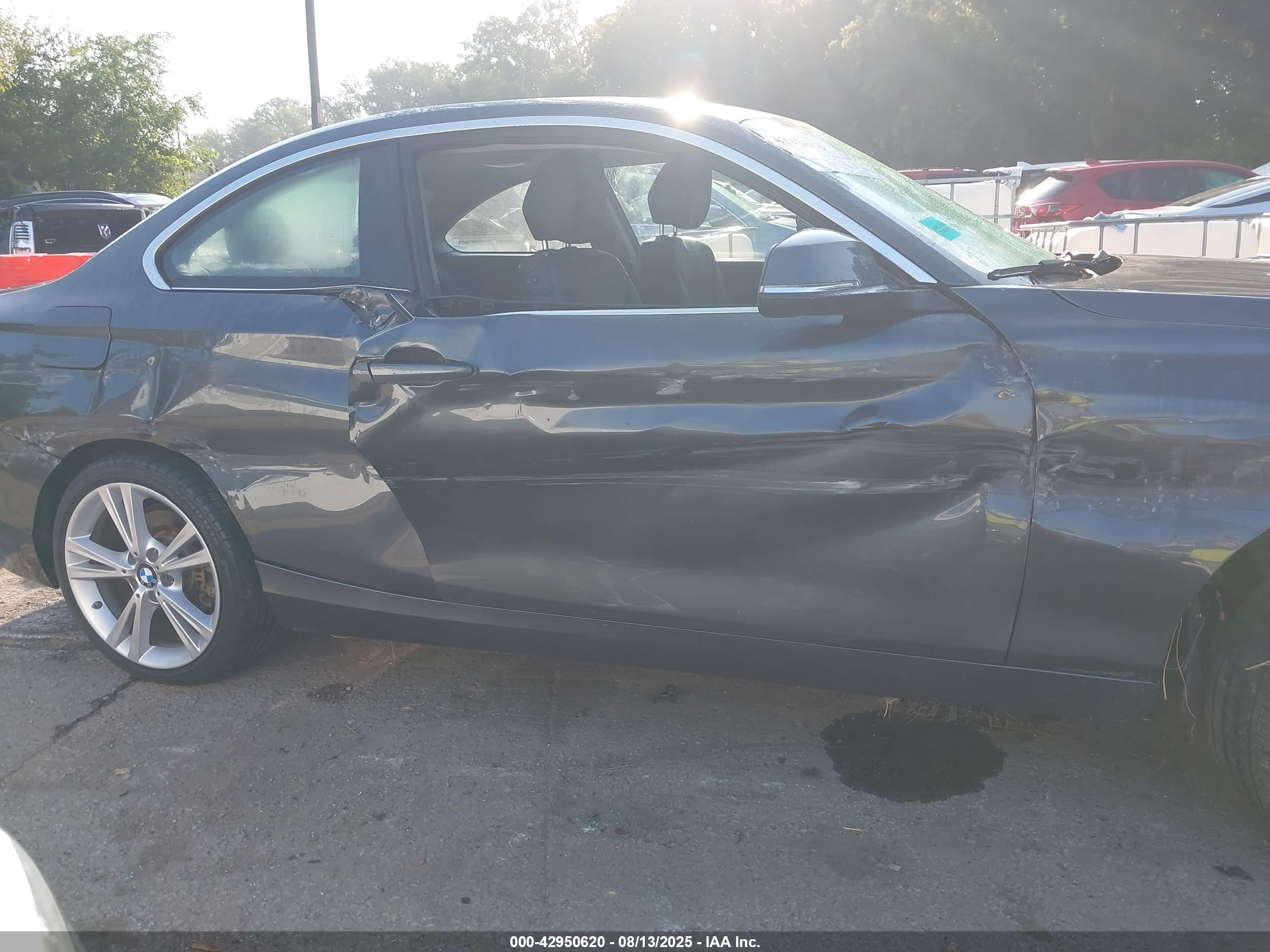 2014 Bmw 228i   Gray vin: WBA1F5C50EV256380