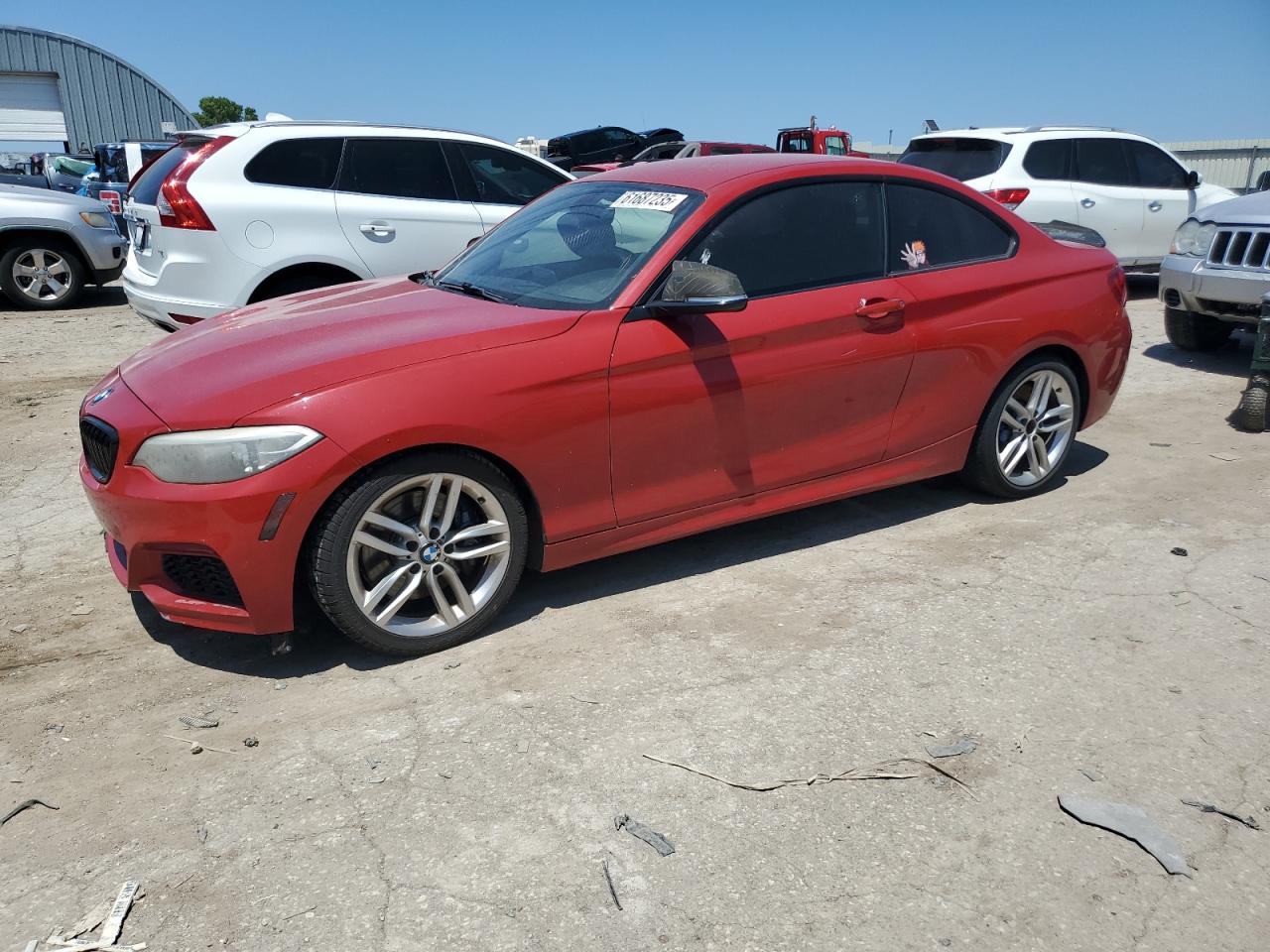 2014 Bmw 228 I Red vin: WBA1F5C50EVV98850