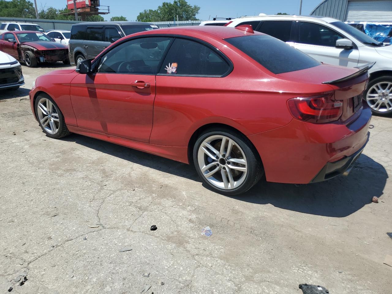 2014 Bmw 228 I Red vin: WBA1F5C50EVV98850