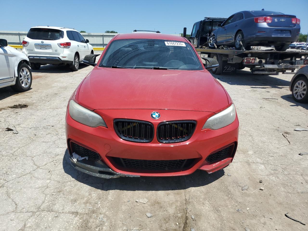 2014 Bmw 228 I Red vin: WBA1F5C50EVV98850