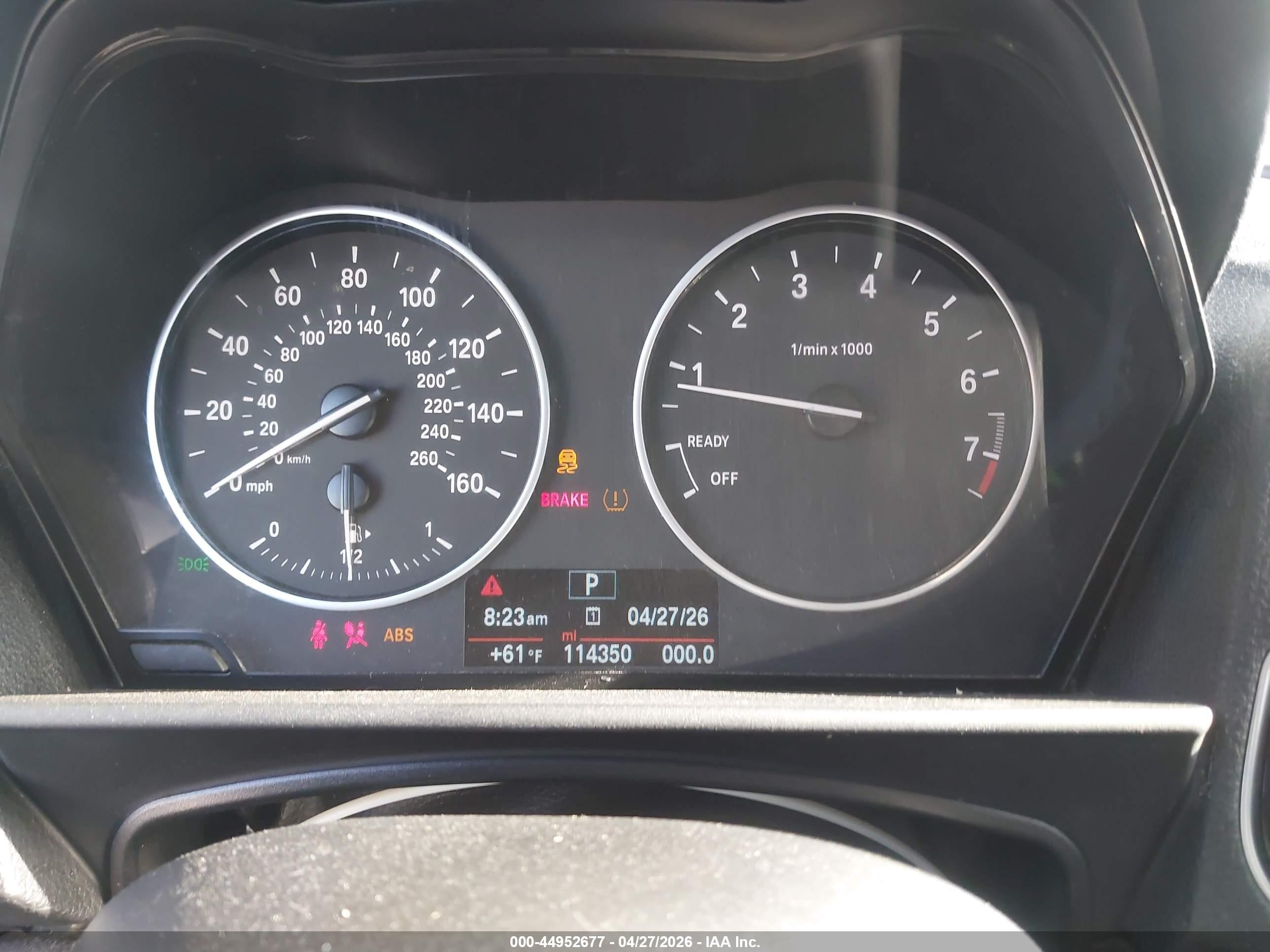 2014 Bmw 228i White vin: WBA1F5C50EVV98864