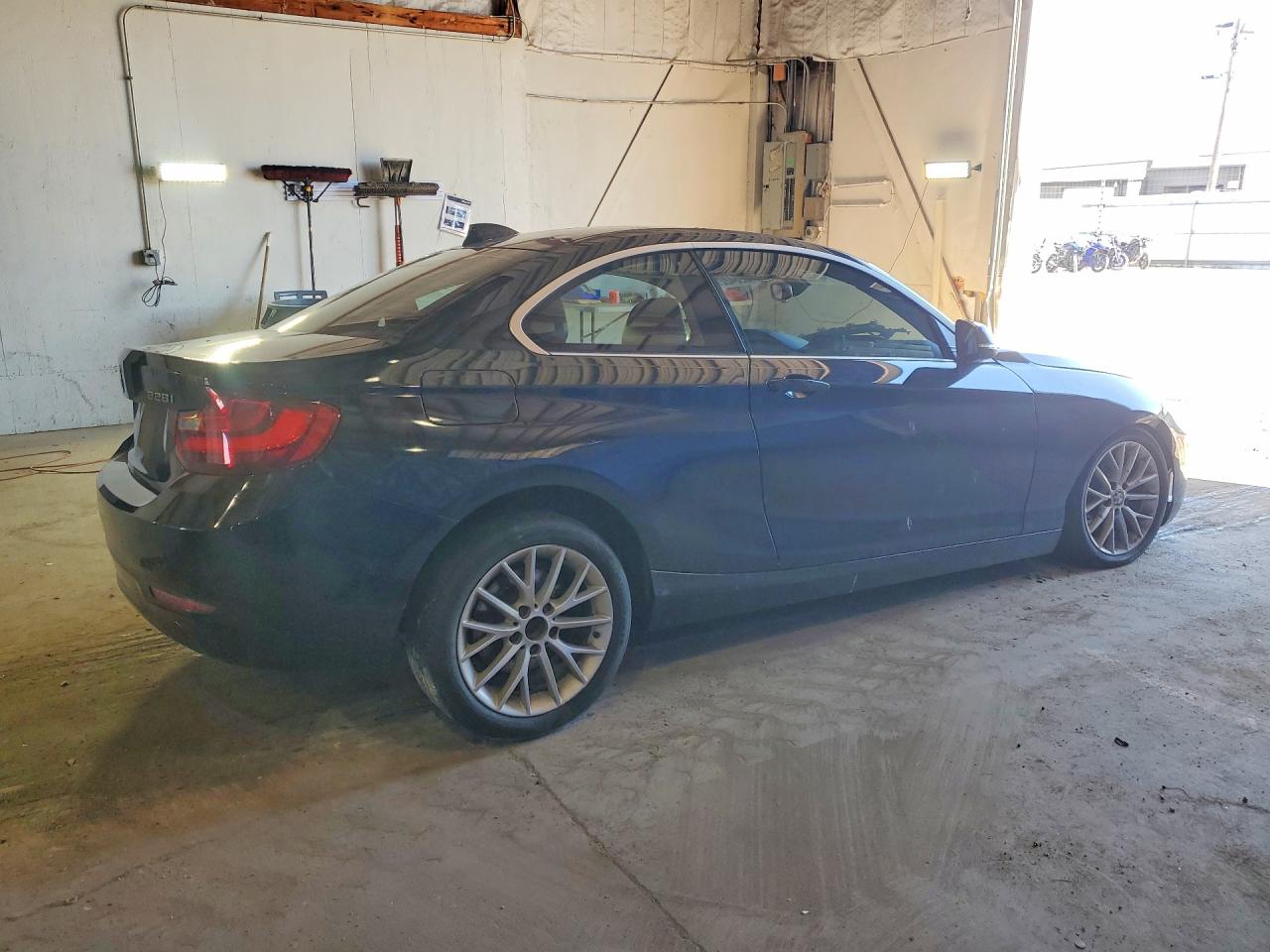 2014 Bmw 228 I Black vin: WBA1F5C50EVV99044
