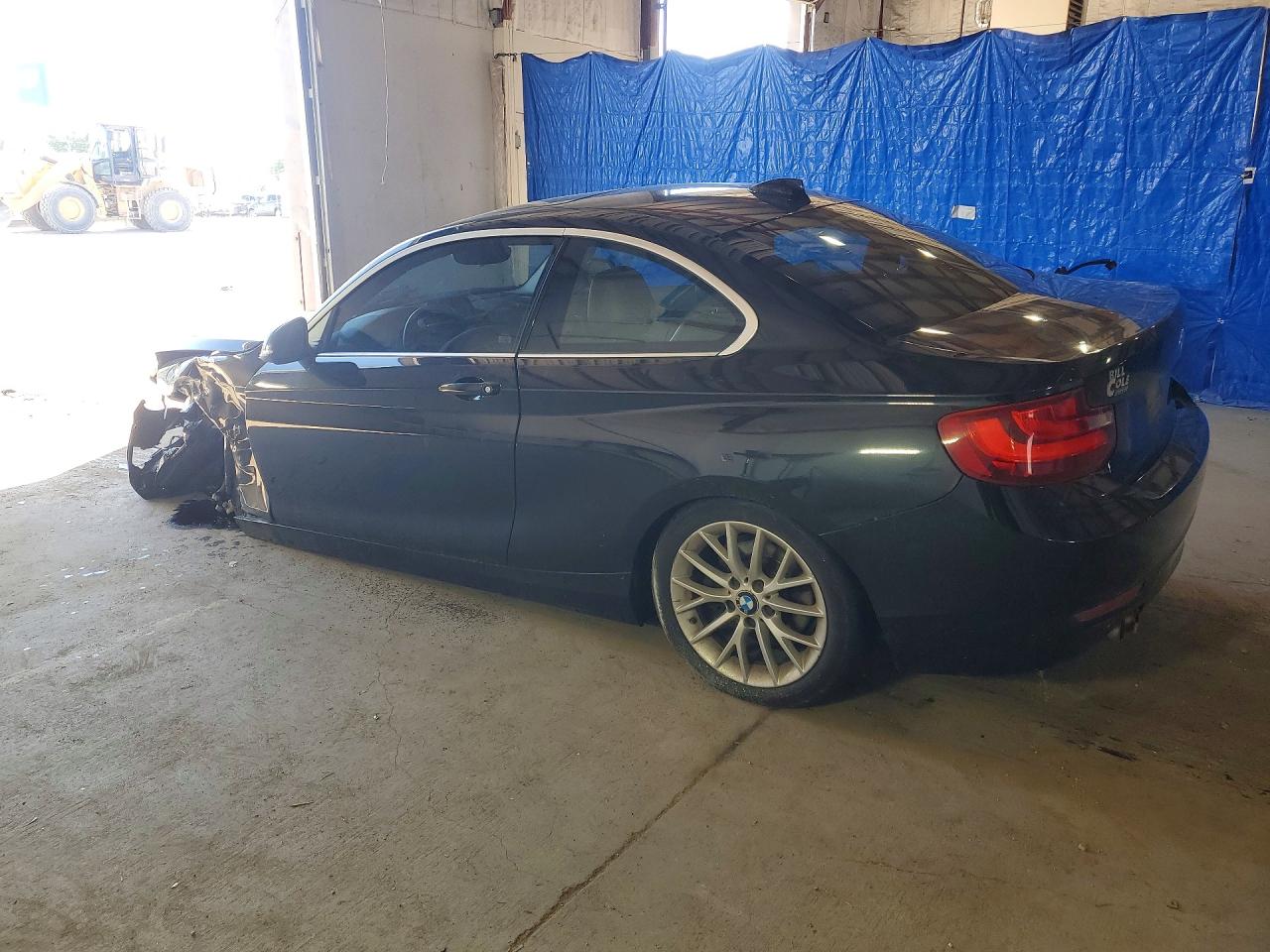 2014 Bmw 228 I Black vin: WBA1F5C50EVV99044