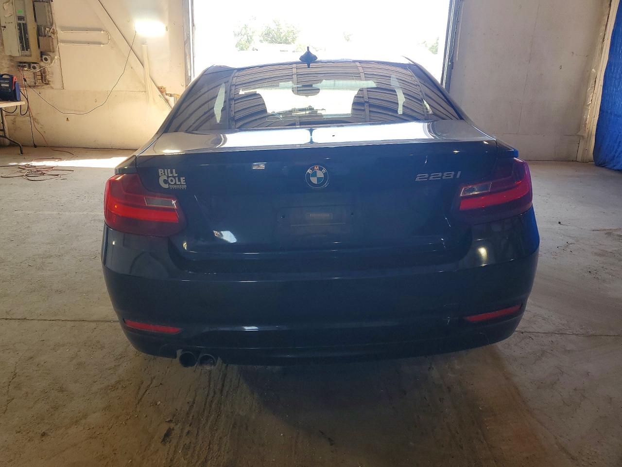 2014 Bmw 228 I Black vin: WBA1F5C50EVV99044