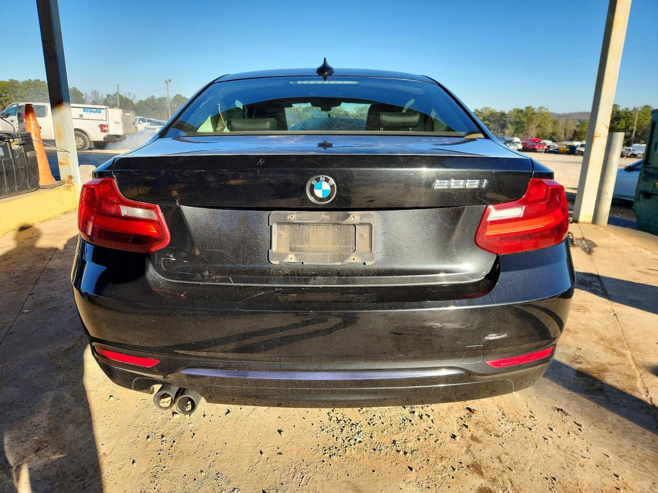 2014 Bmw 228 I Black vin: WBA1F5C50EVV99271