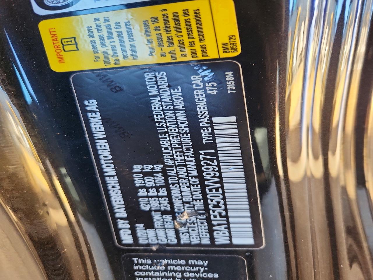 2014 Bmw 228 I Black vin: WBA1F5C50EVV99271