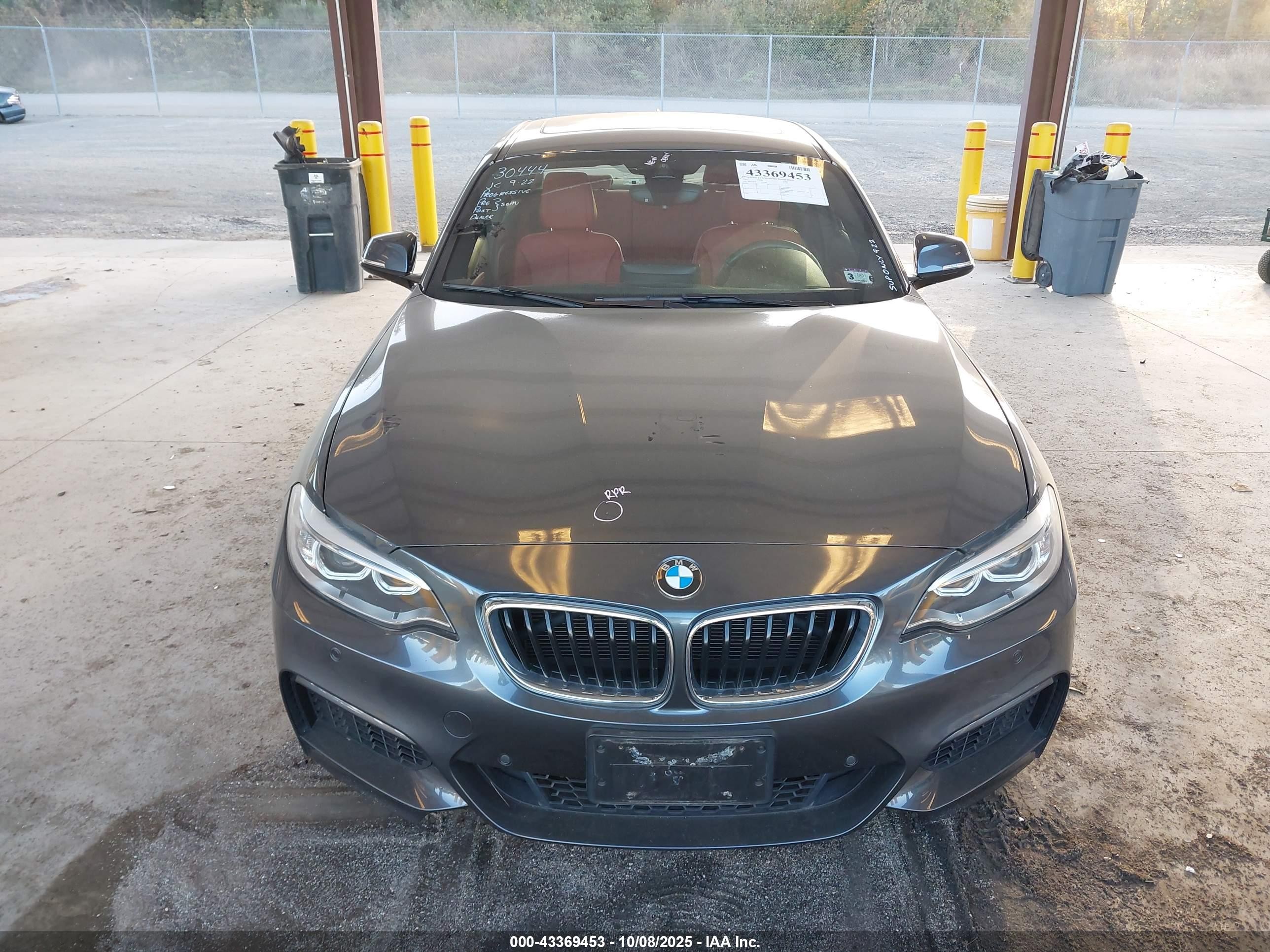 2014 Bmw 228i   Gray vin: WBA1F5C50EVV99593