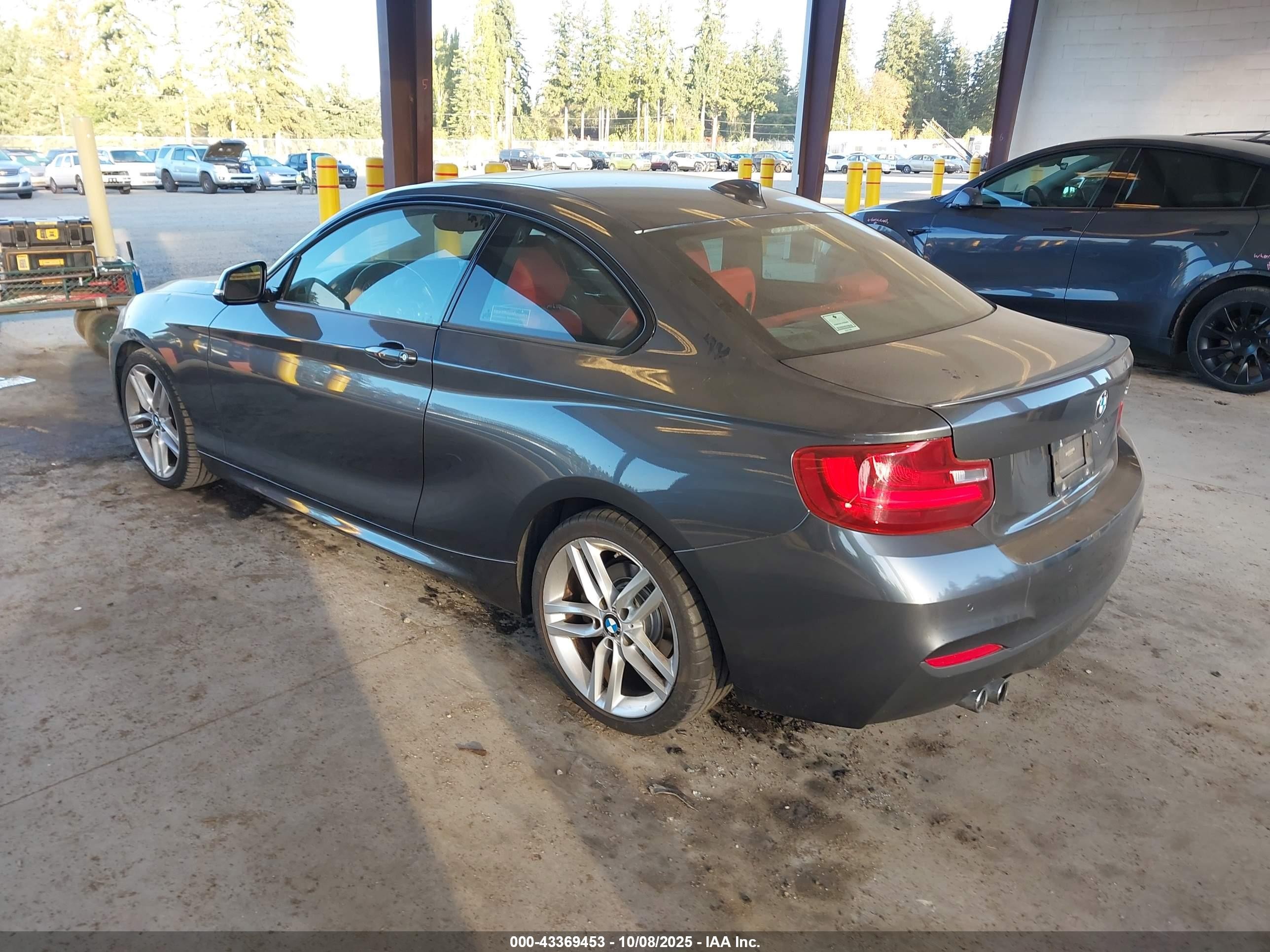 2014 Bmw 228i   Gray vin: WBA1F5C50EVV99593