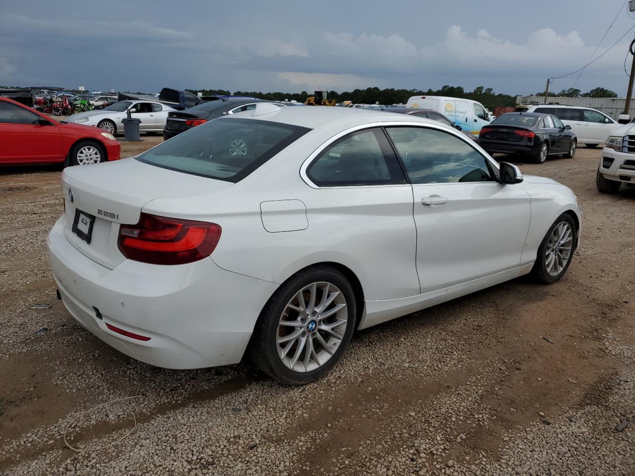 2014 Bmw 228 I   White vin: WBA1F5C50EVV99643