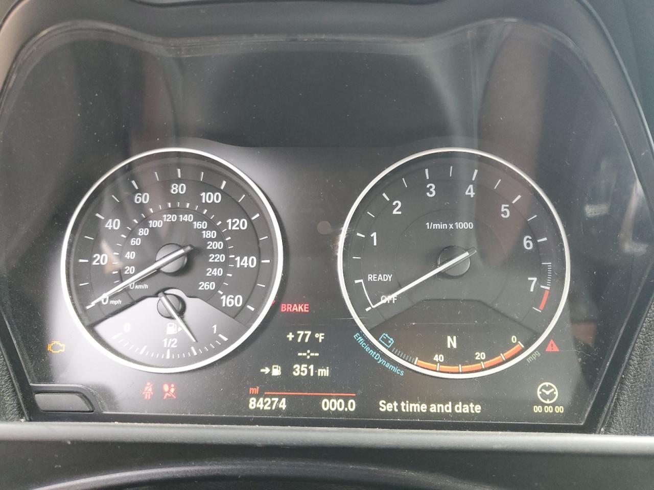 2014 Bmw 228 I   White vin: WBA1F5C50EVV99643