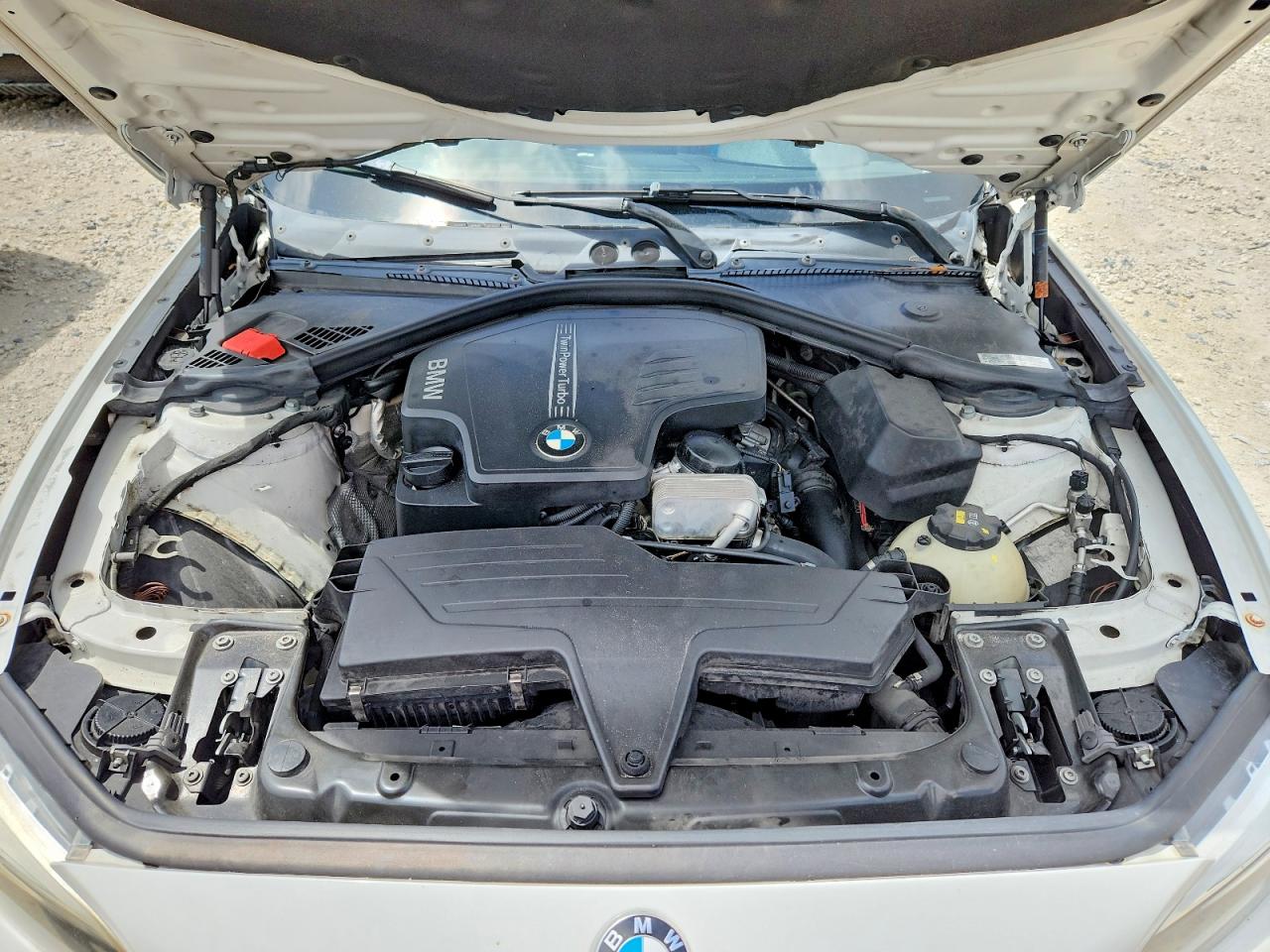 2014 Bmw 228 I White vin: WBA1F5C51EV256274