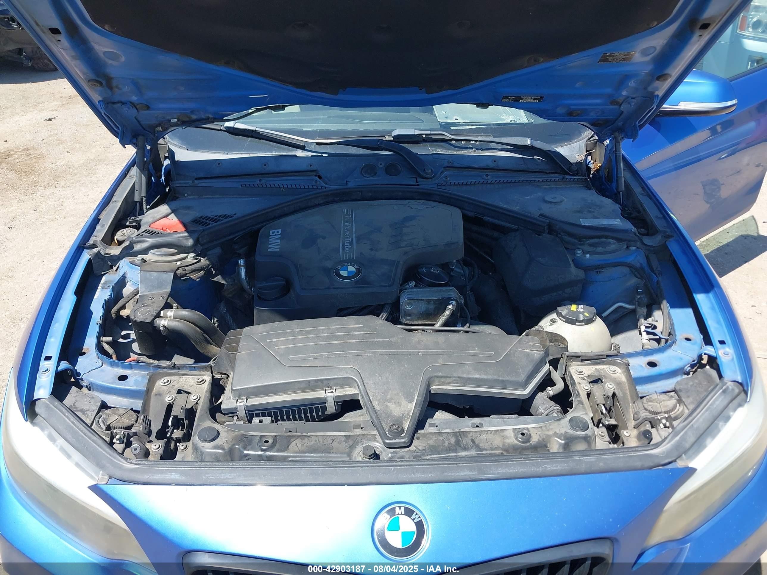 2014 Bmw 228i   Blue vin: WBA1F5C51EV256338