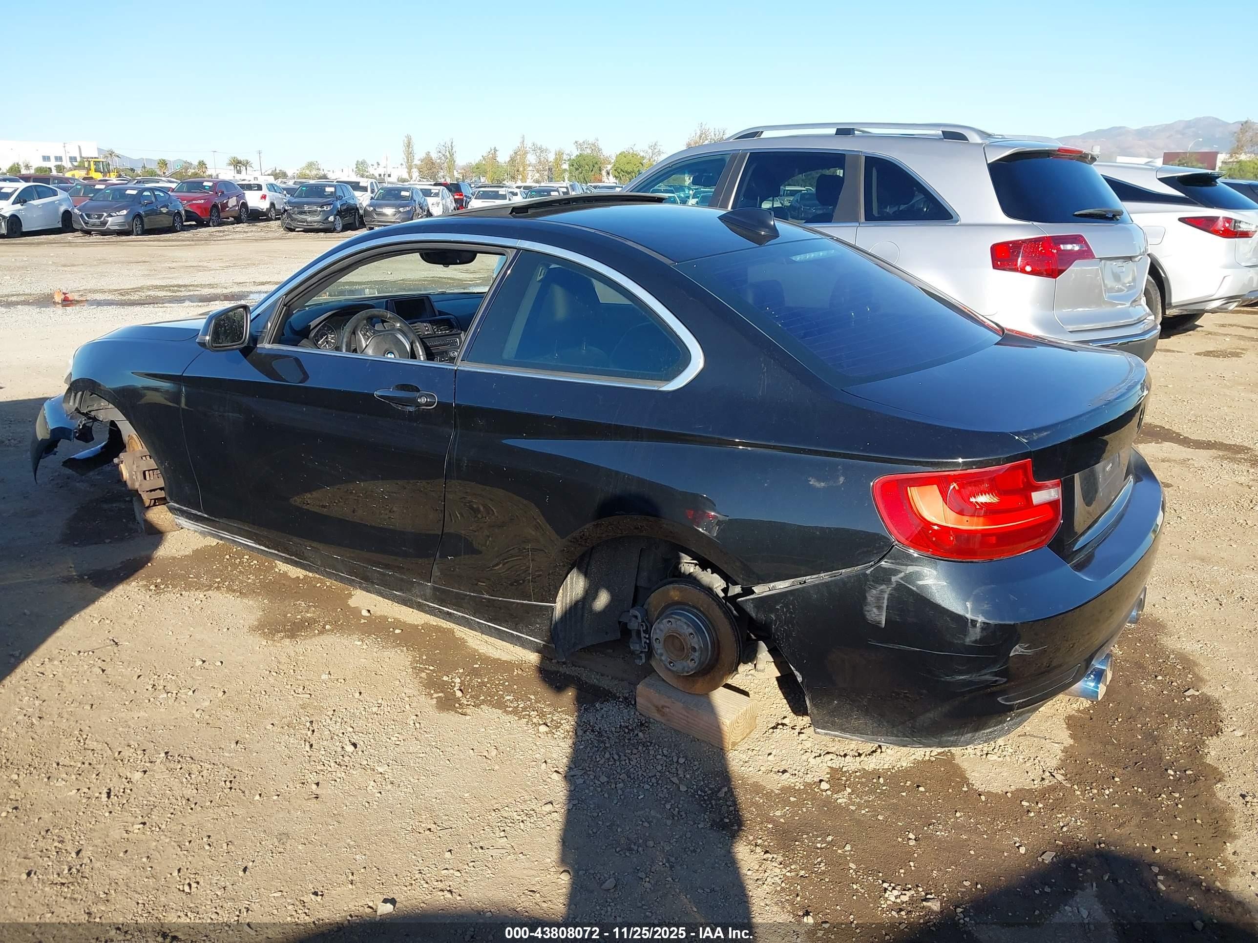 2014 Bmw 228i   Black vin: WBA1F5C51EVV98937