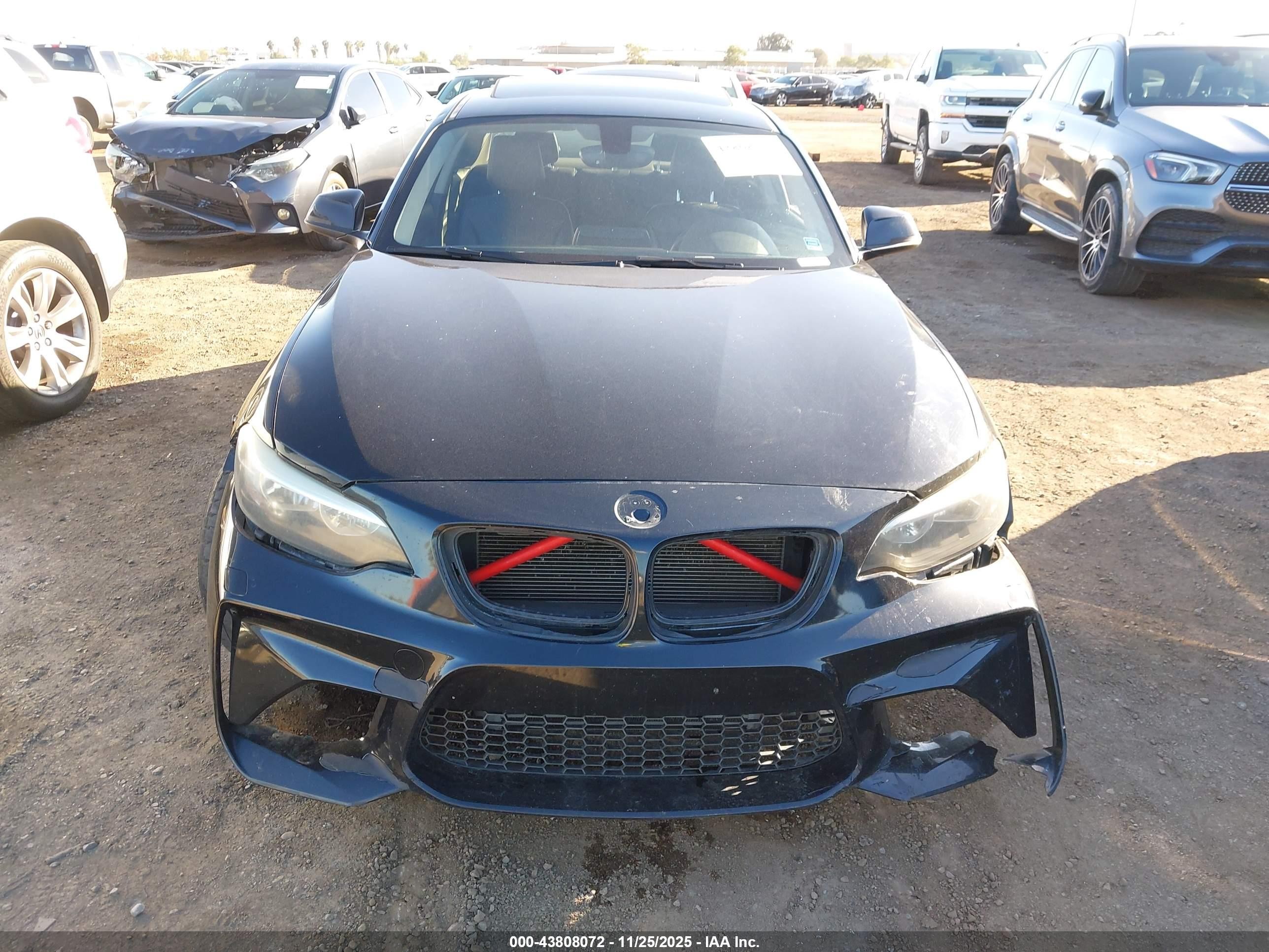 2014 Bmw 228i   Black vin: WBA1F5C51EVV98937