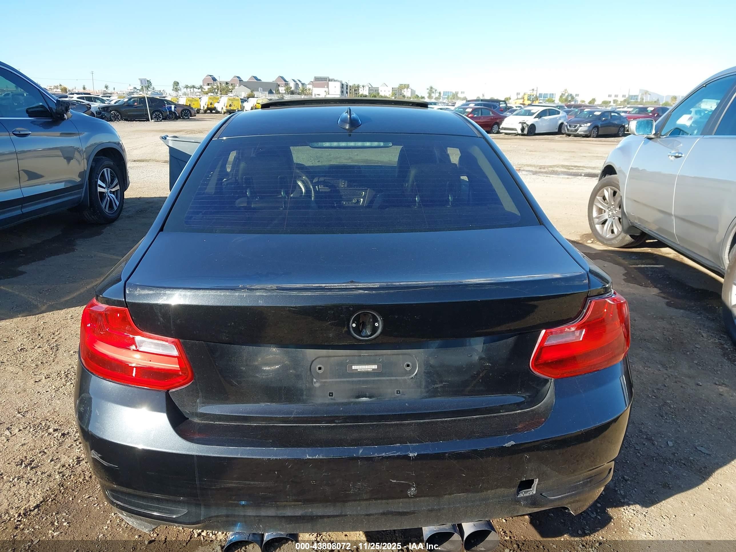 2014 Bmw 228i   Black vin: WBA1F5C51EVV98937
