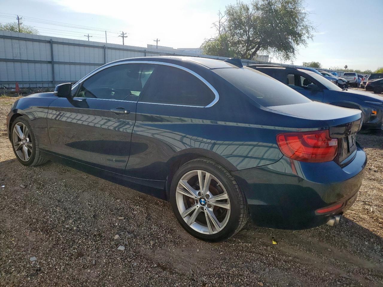 2015 Bmw 228 I Blue vin: WBA1F5C51FV257698