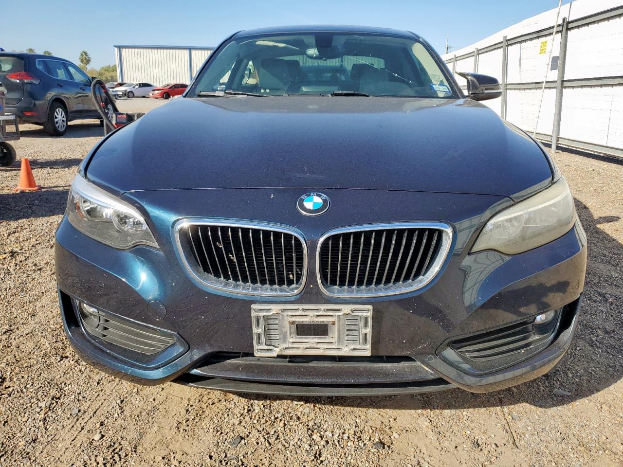 2015 Bmw 228 I Blue vin: WBA1F5C51FV257698