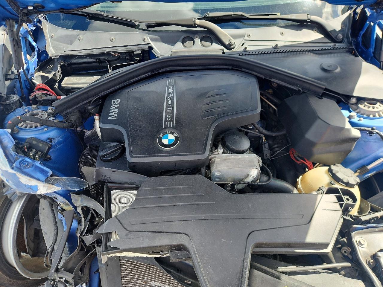 2014 Bmw 228 I Blue vin: WBA1F5C52EVV99353