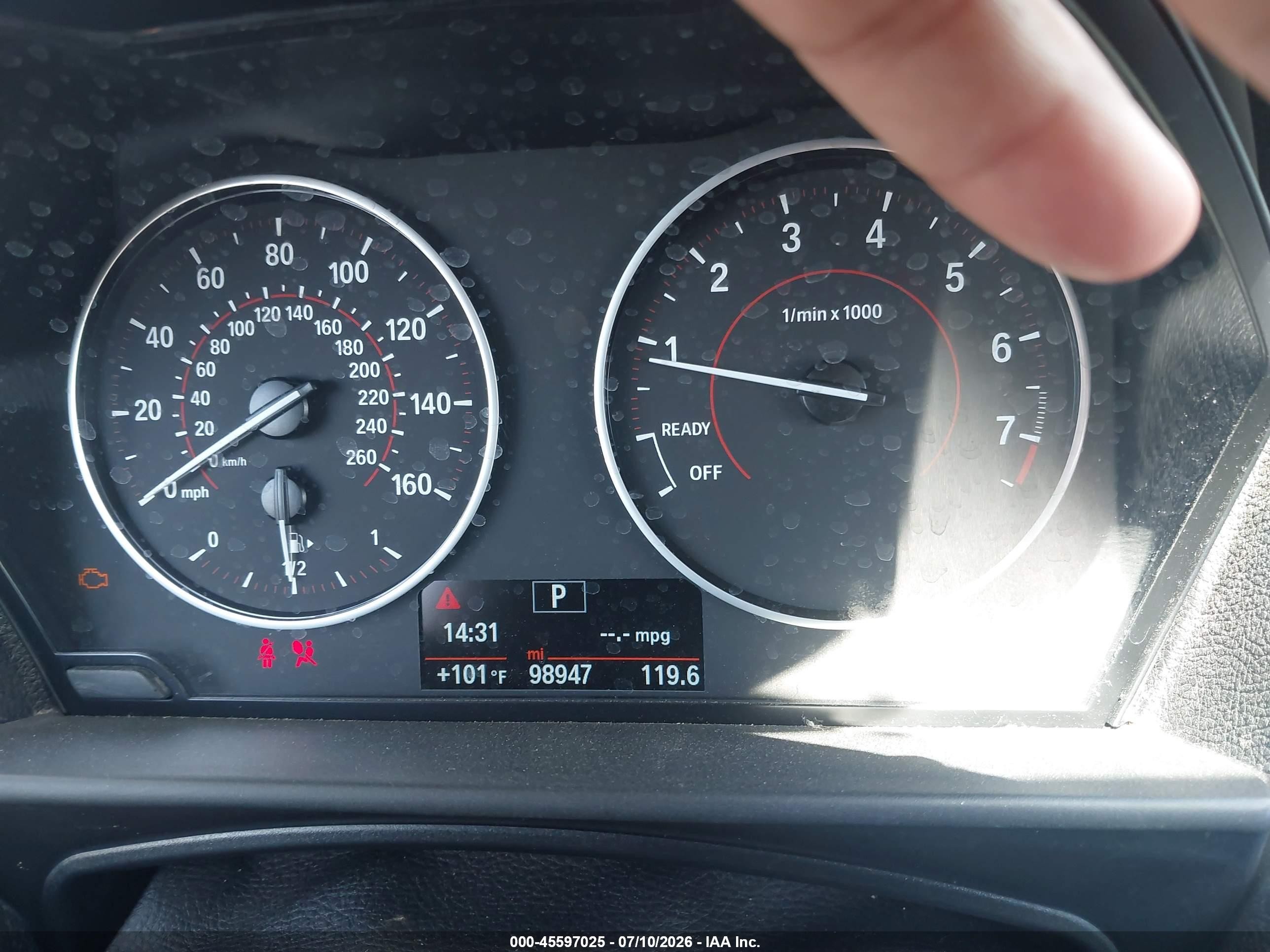 2014 Bmw 228i   Gray vin: WBA1F5C53EV255725