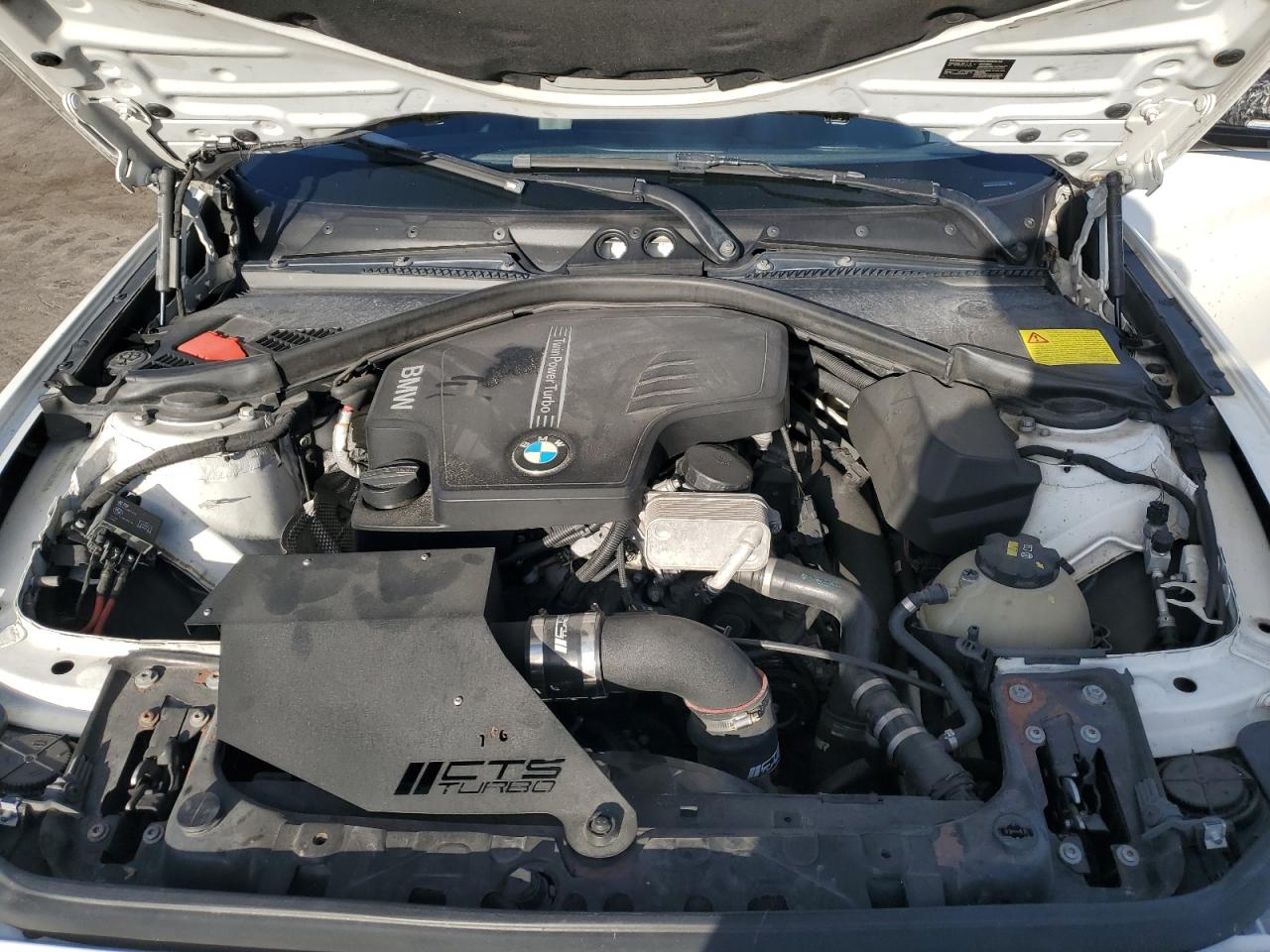 2014 Bmw 228 I White vin: WBA1F5C53EV255885