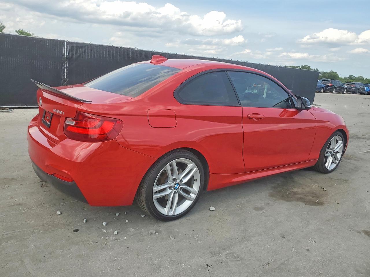 2014 Bmw 228 I Red vin: WBA1F5C53EV256065