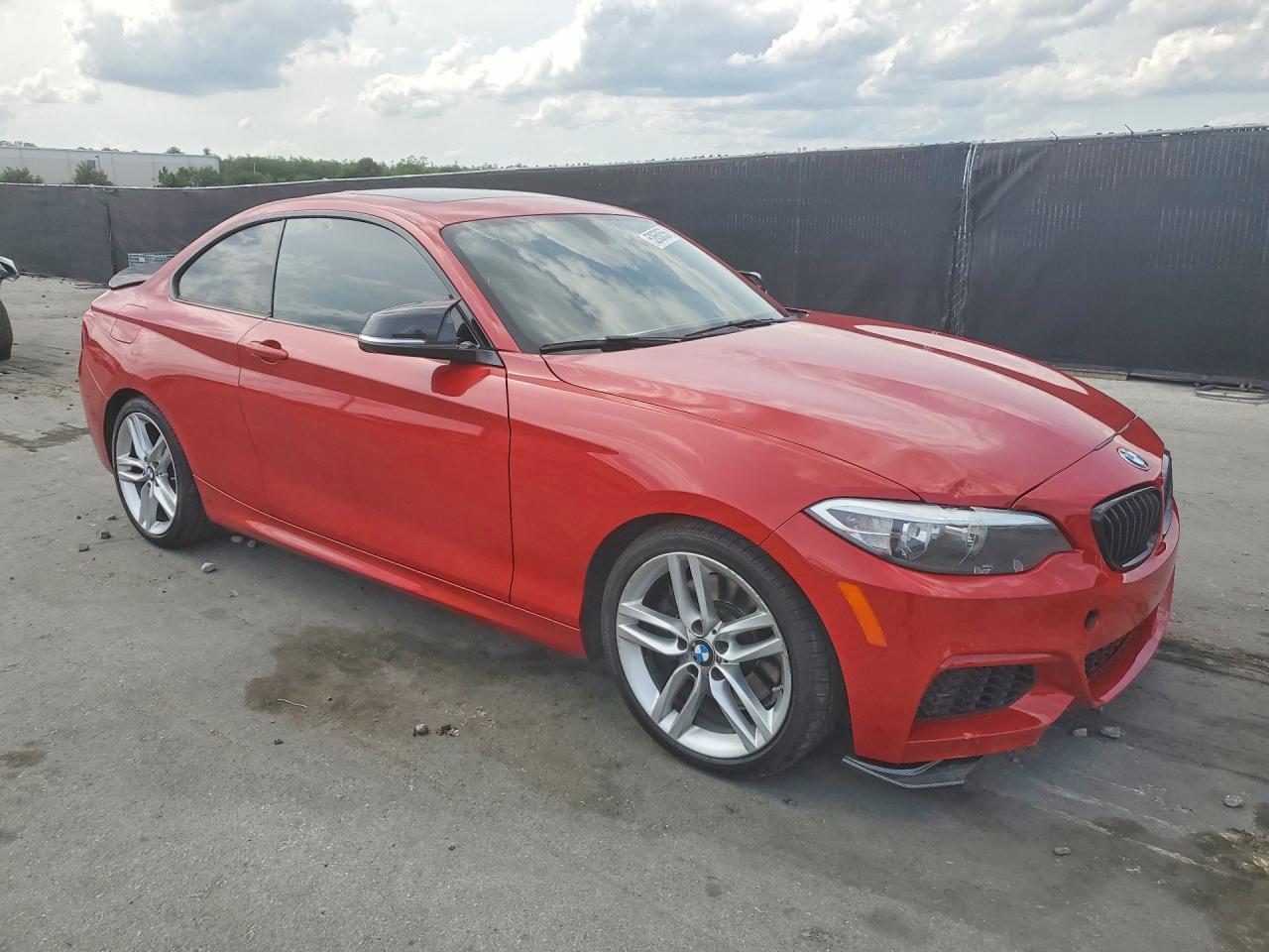 2014 Bmw 228 I Red vin: WBA1F5C53EV256065