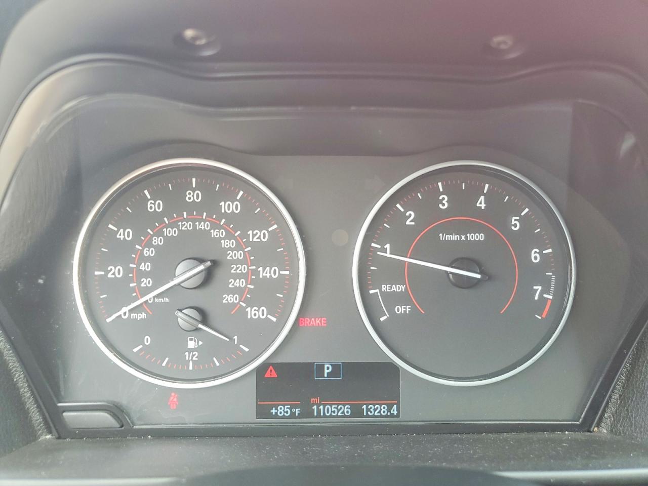 2014 Bmw 228 I Red vin: WBA1F5C53EV256065